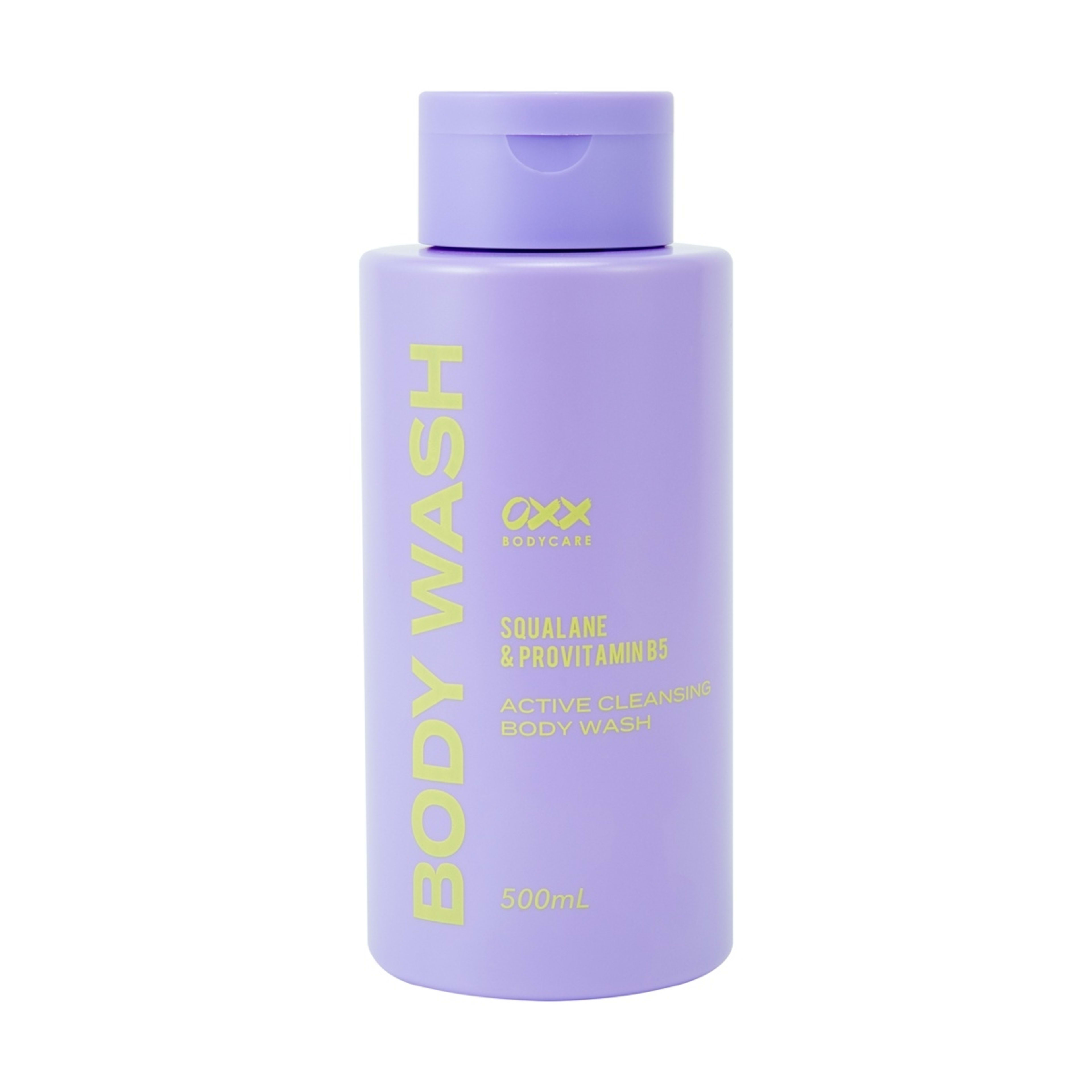 1 OXX Bodycare Active Cleansing Body Wash 500ml - Squalane and Provitamin B5, 1 of 6