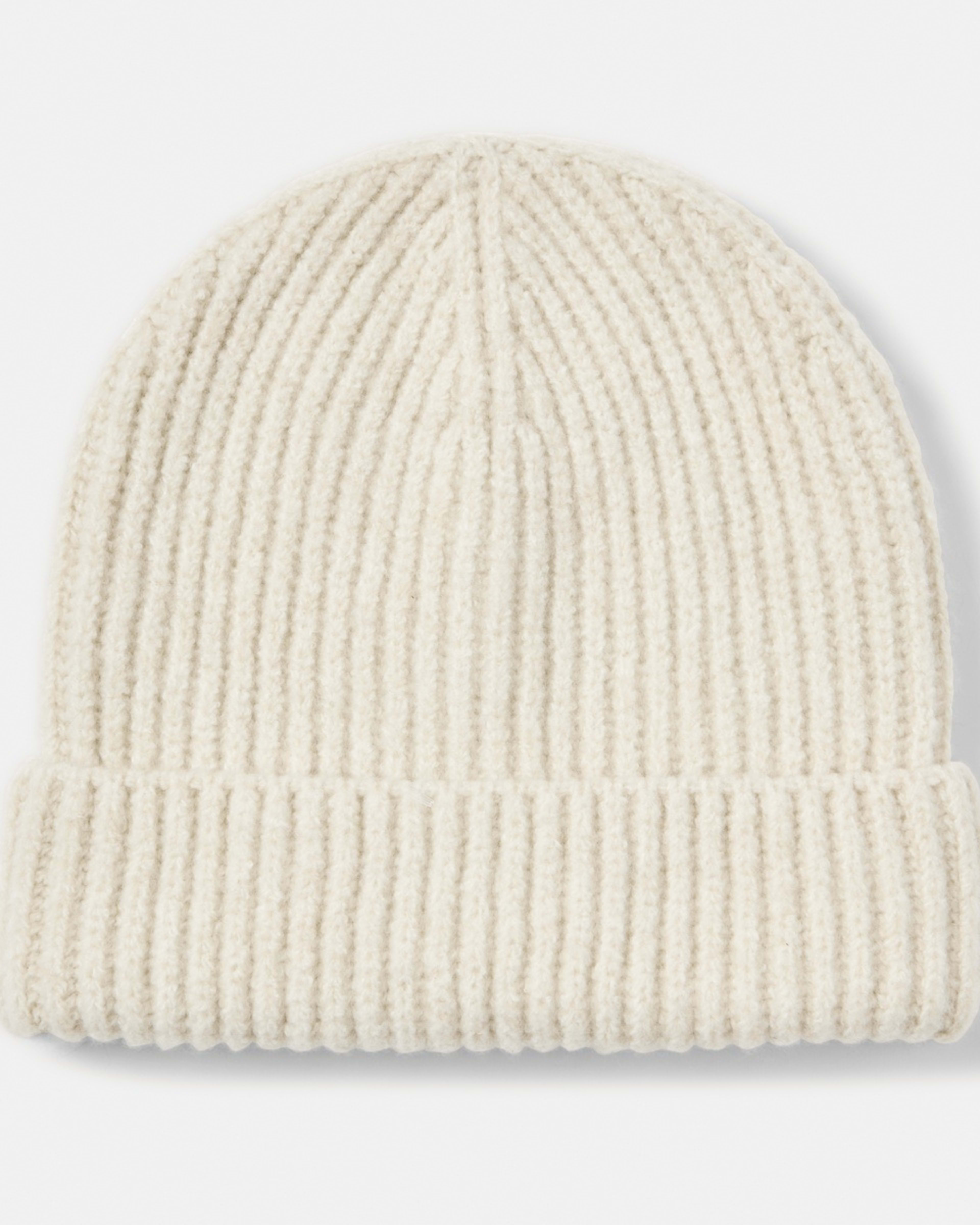 1 Basic Rib Beanie Lt Stone, 1 of 4