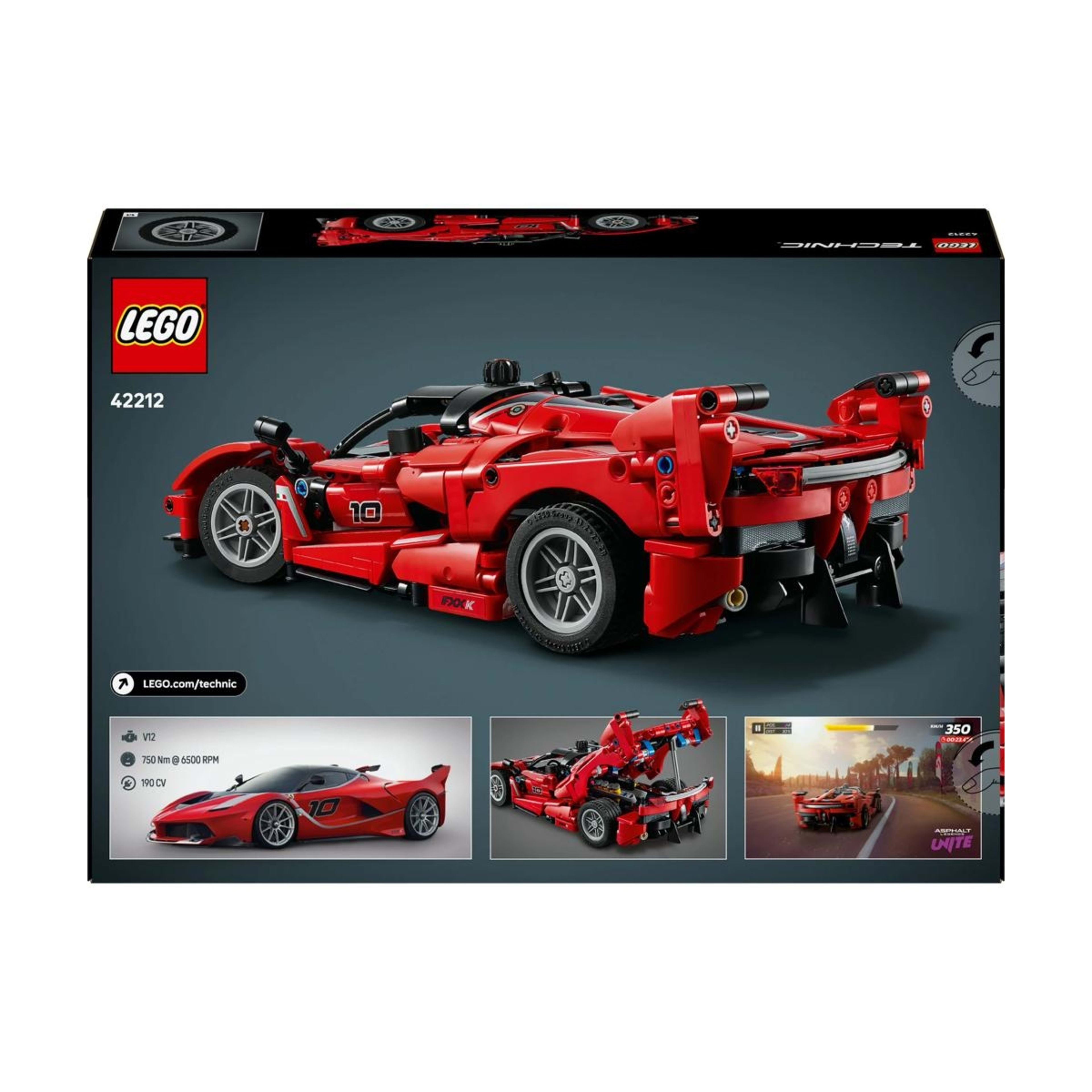 10 LEGO Technic Ferrari FXX K 42212, 10 of 10