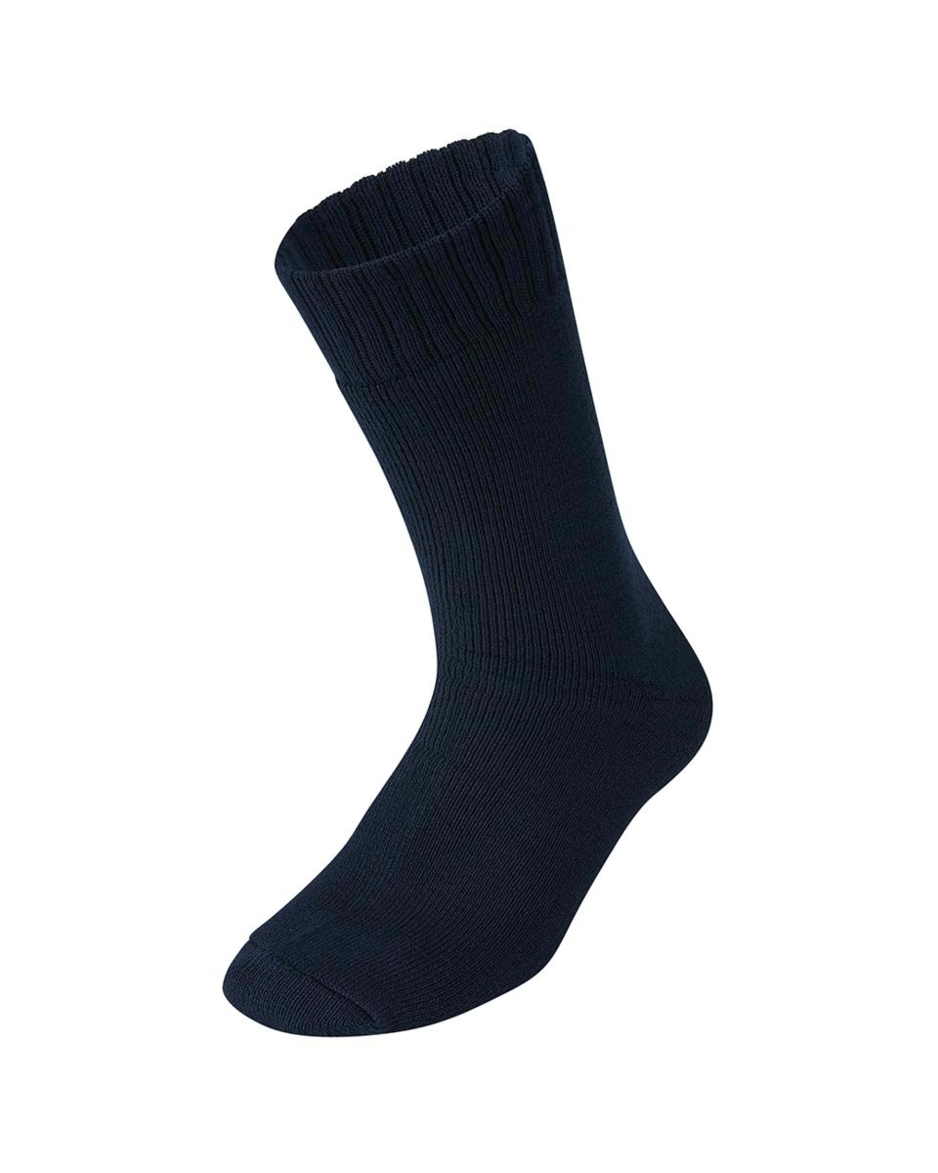 1 Bamboo Crew Socks Navy, 1 of 3