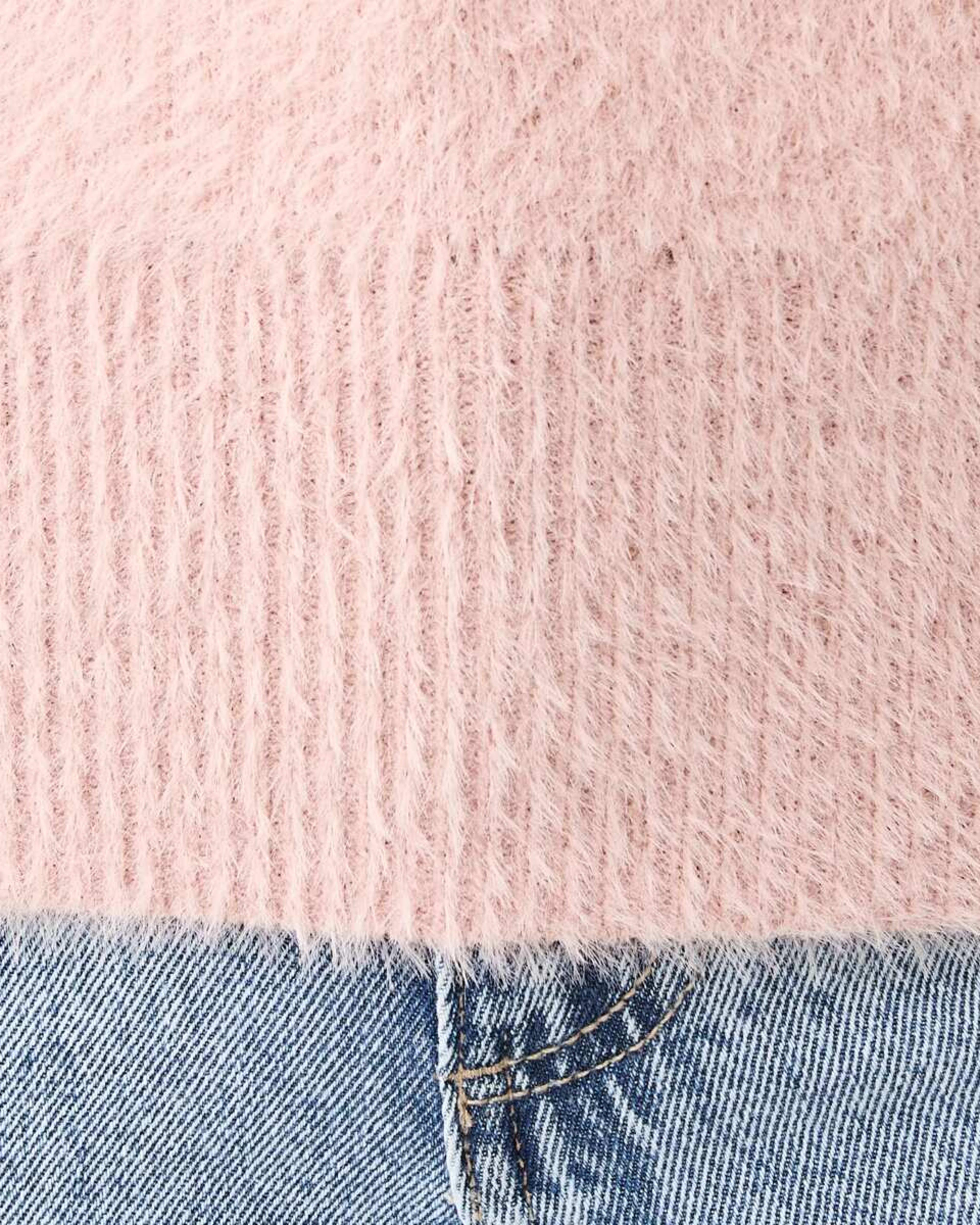 6 Eyelash Jumper Rose Pink, 6 of 6