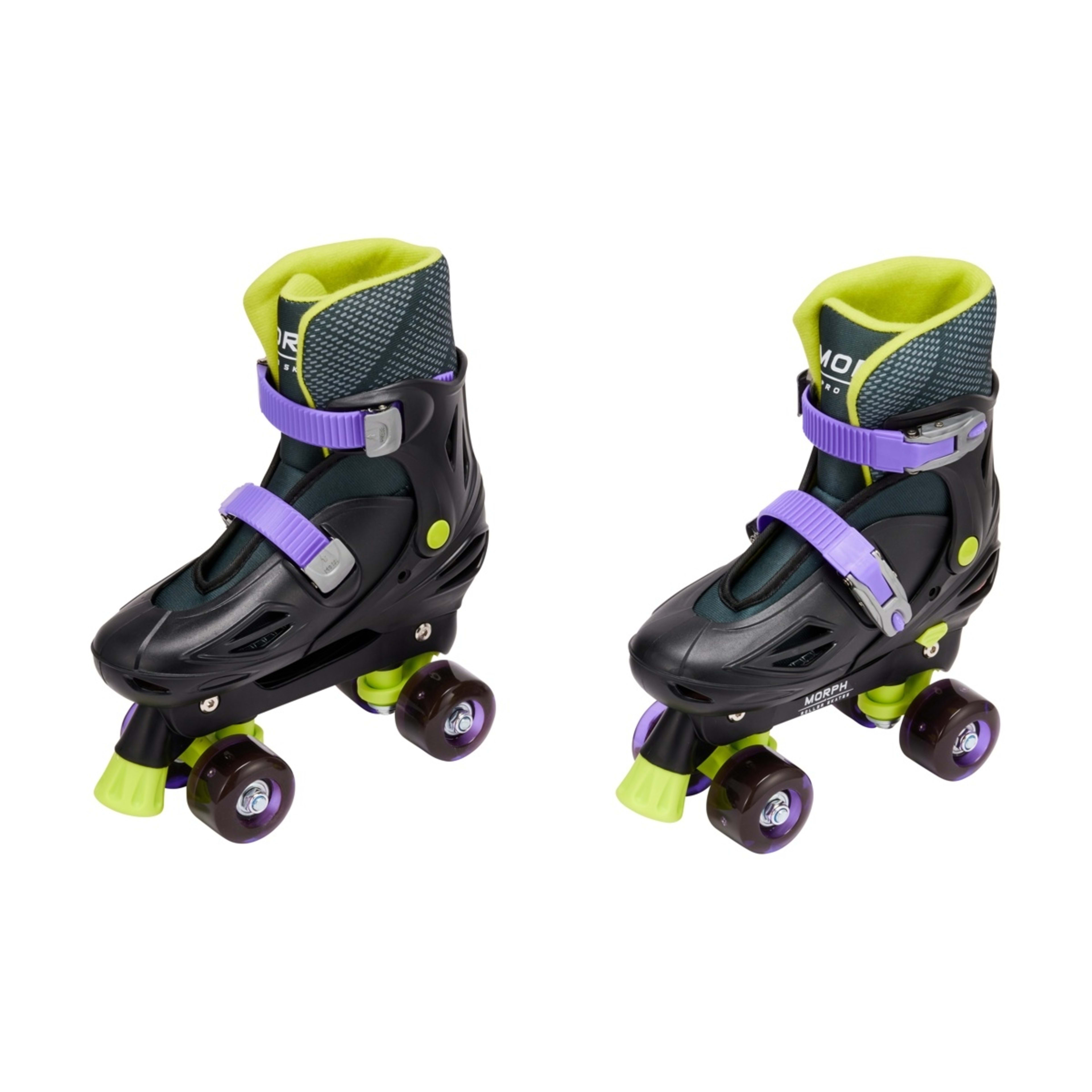 1 Inline and Roller Combo Skates - Black, Size 3 to 6, 1 of 9