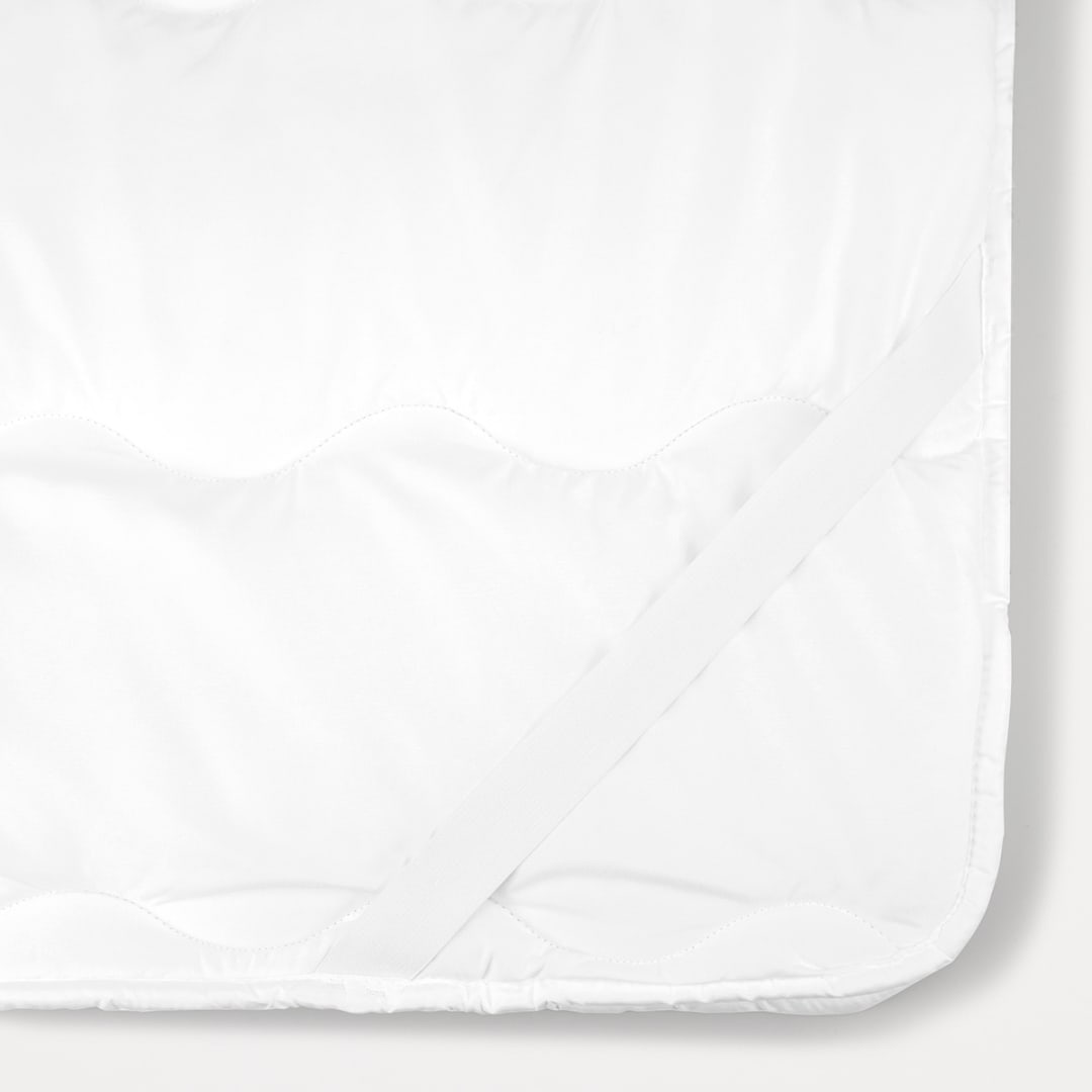 Strapped Airflow Mattress Topper Queen Bed, White Kmart