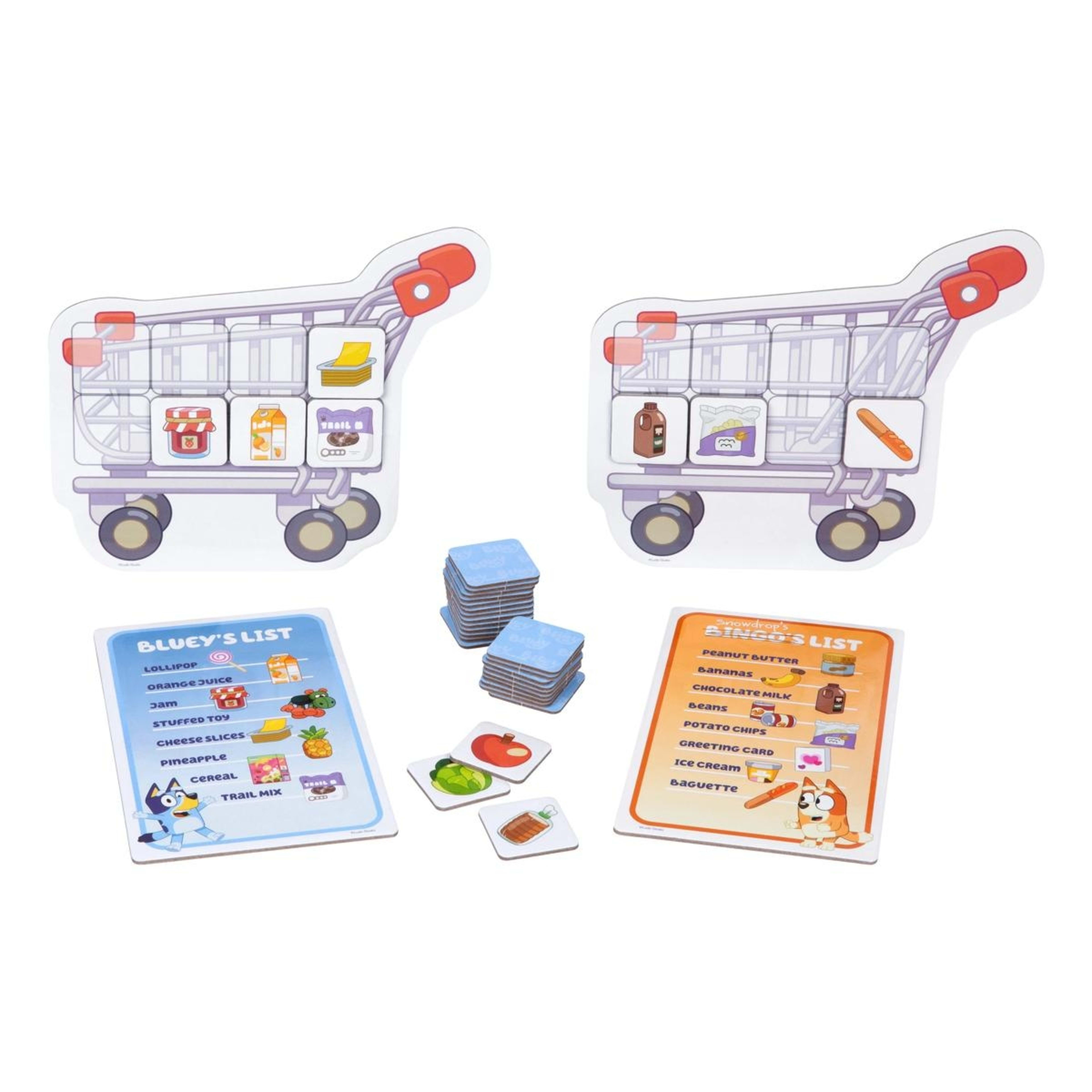 6 Orchard Toys Bluey Shopping List Fun Memory Game, 6 of 10
