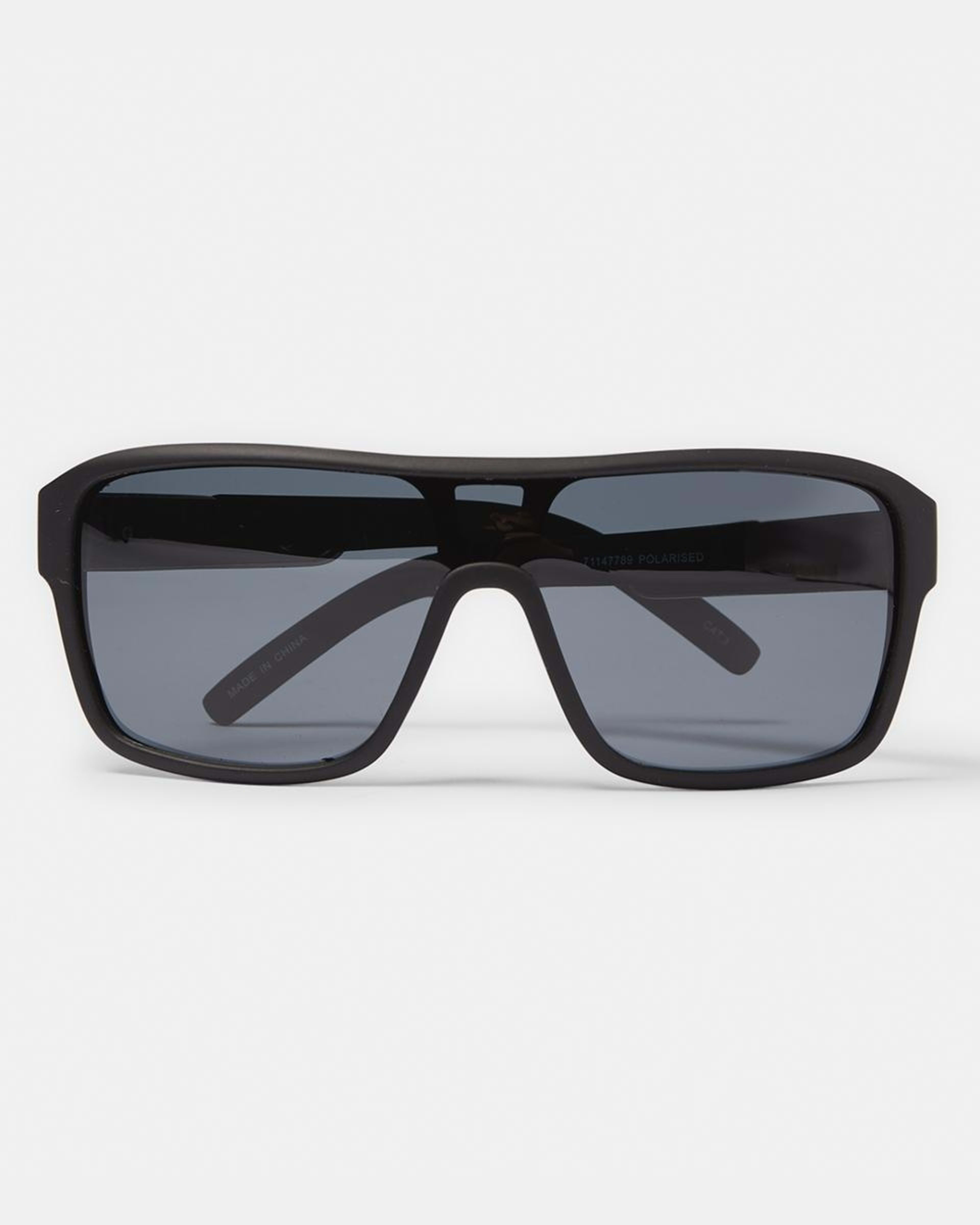 1 Jackaroo Polarised Sunglasses Black, 1 of 7