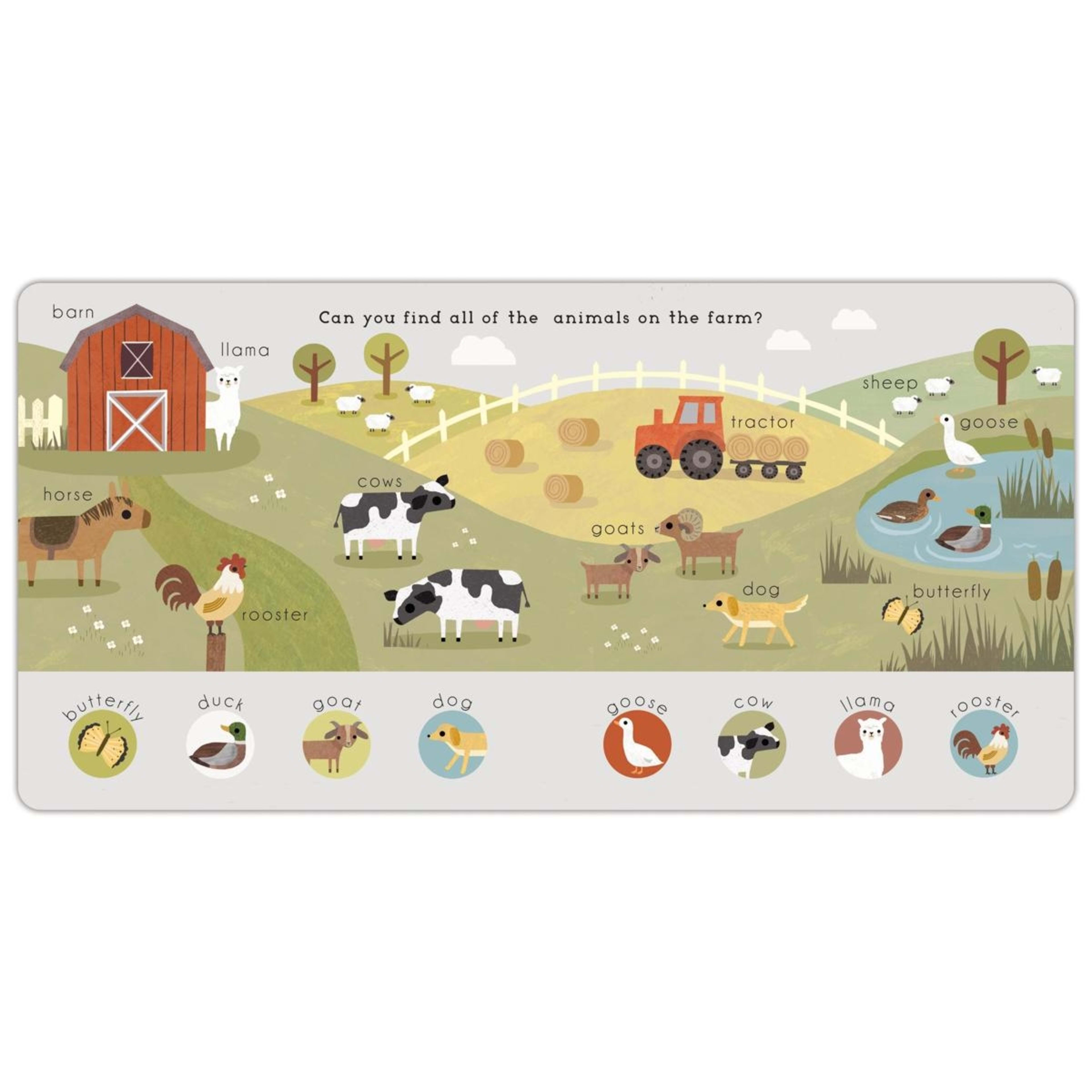 2 Baby Play: Farm - Book, 2 of 3