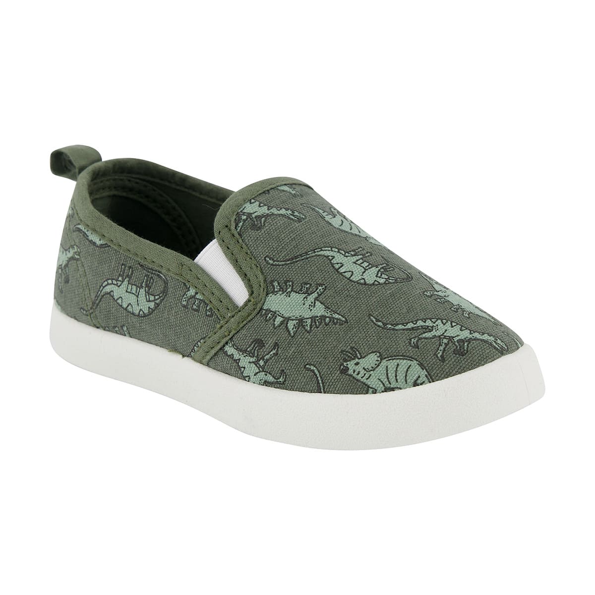 Junior Slip On Canvas Sneakers Kmart