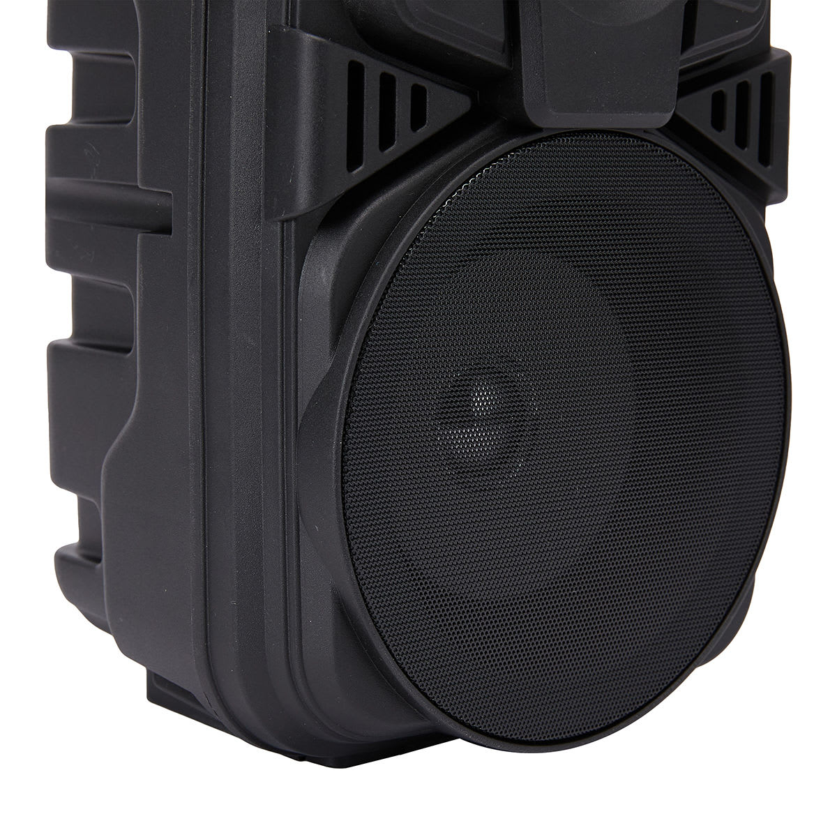 Karaoke Speaker with Microphone Black Kmart
