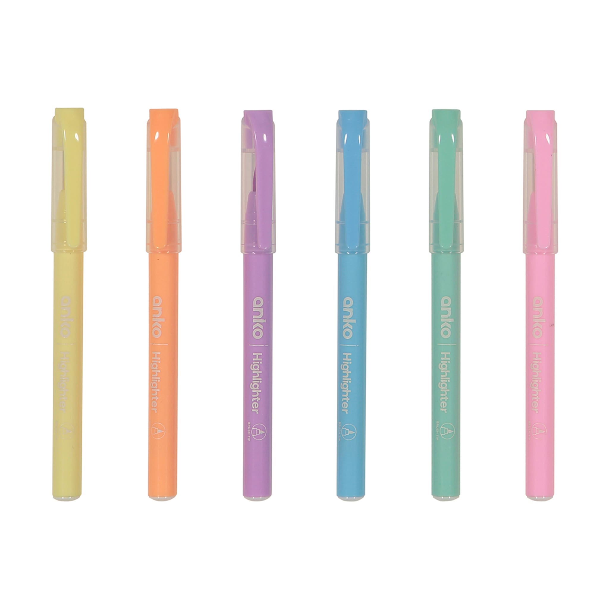 6 Pack Highlighters Kmart