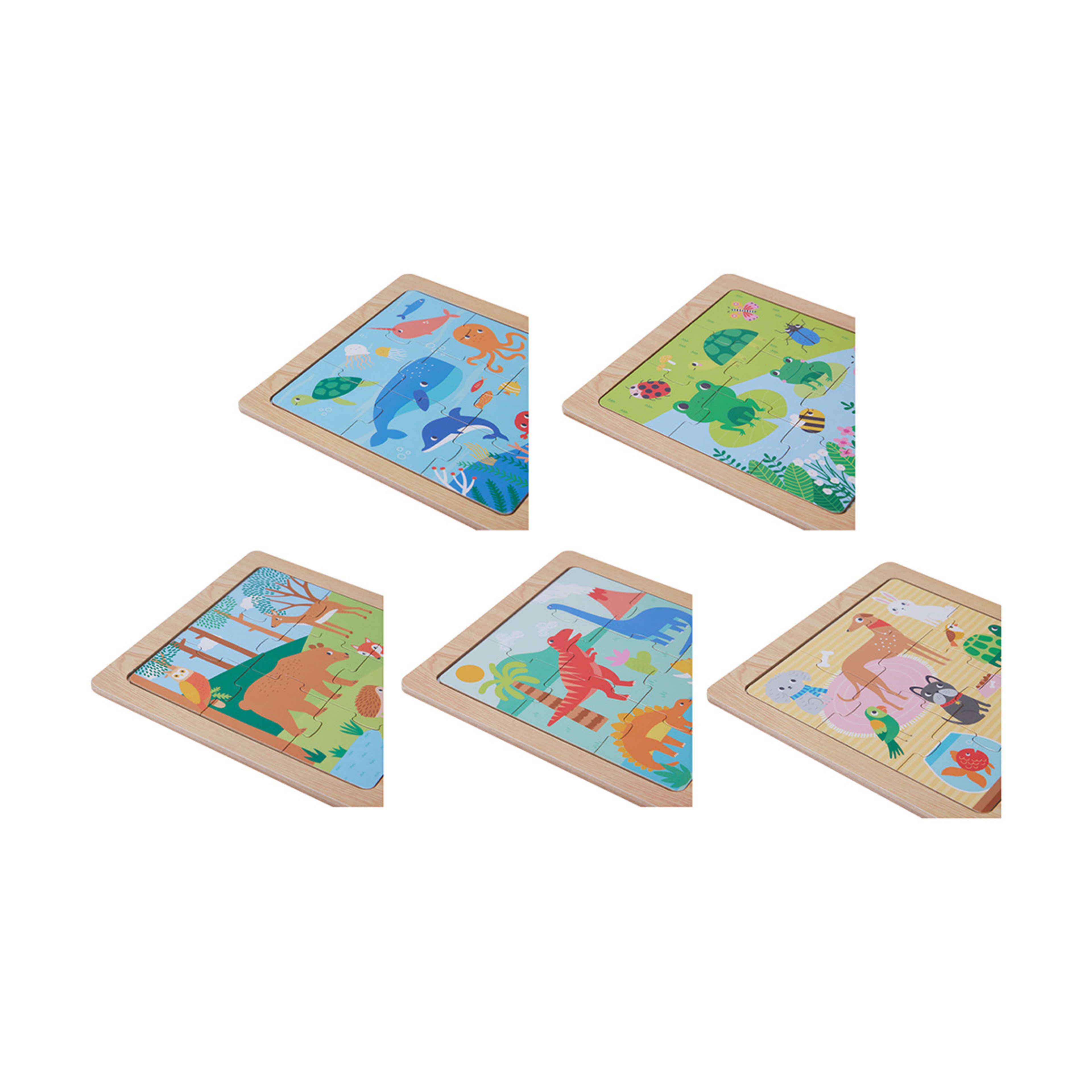 Wooden Jigsaw Puzzle Assorted Kmart