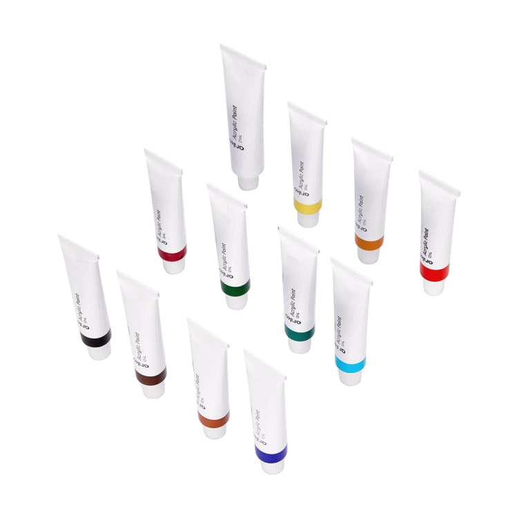 12 Pack Acrylic Paints Kmart