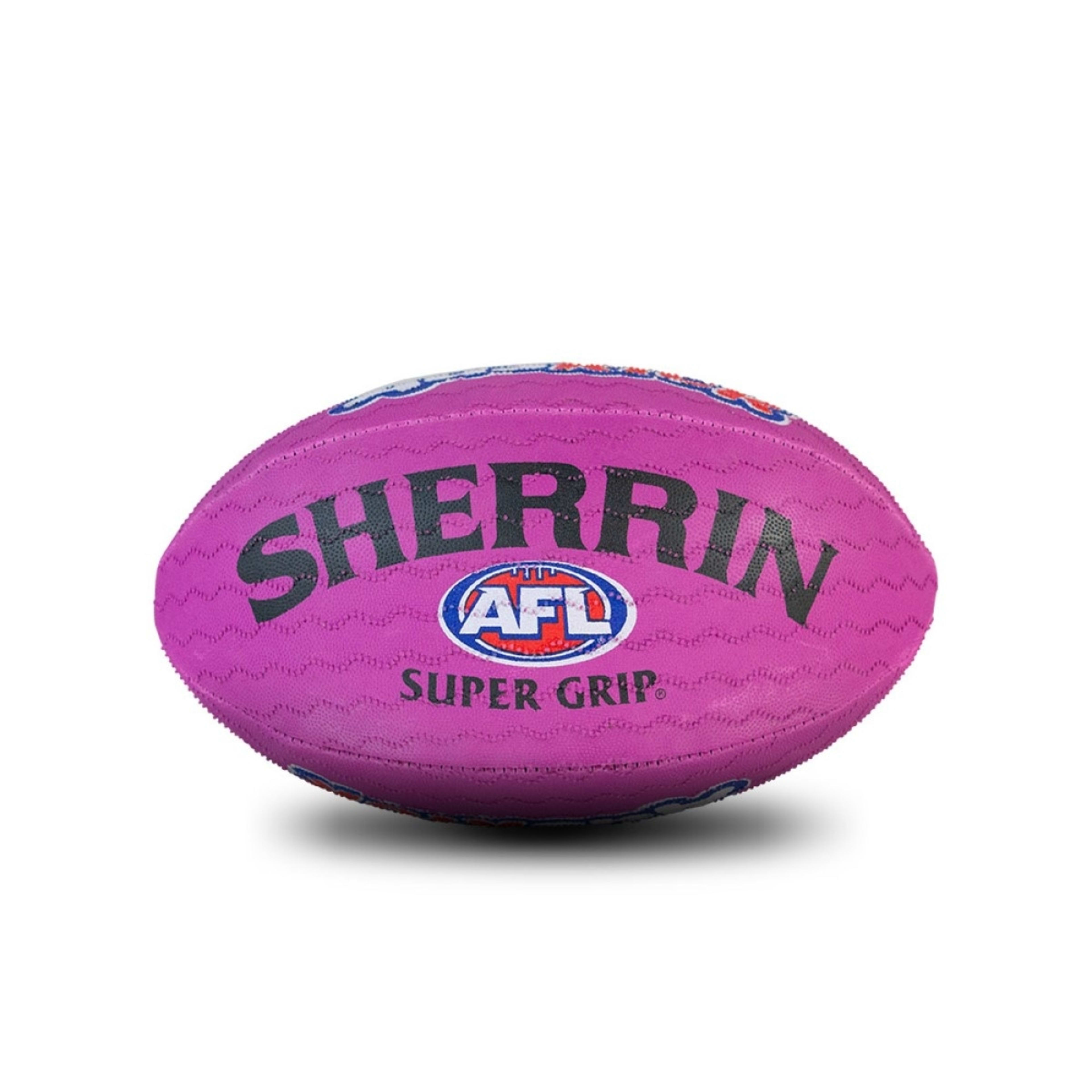 1 Sherrin AFL Auskick Super Grip Ball - Size 1, 1 of 2