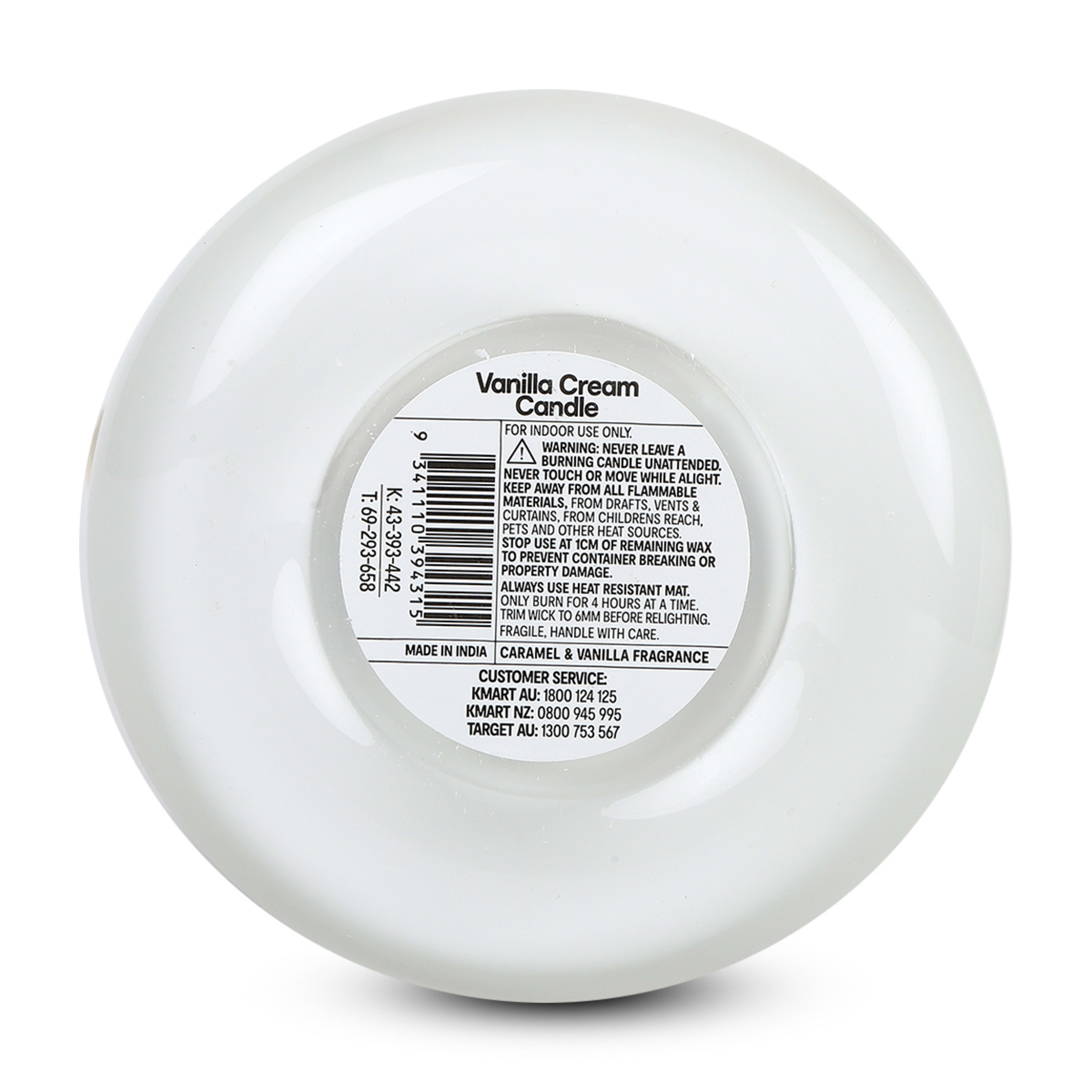 7 Vanilla Cream Fragrant Candle, 7 of 7