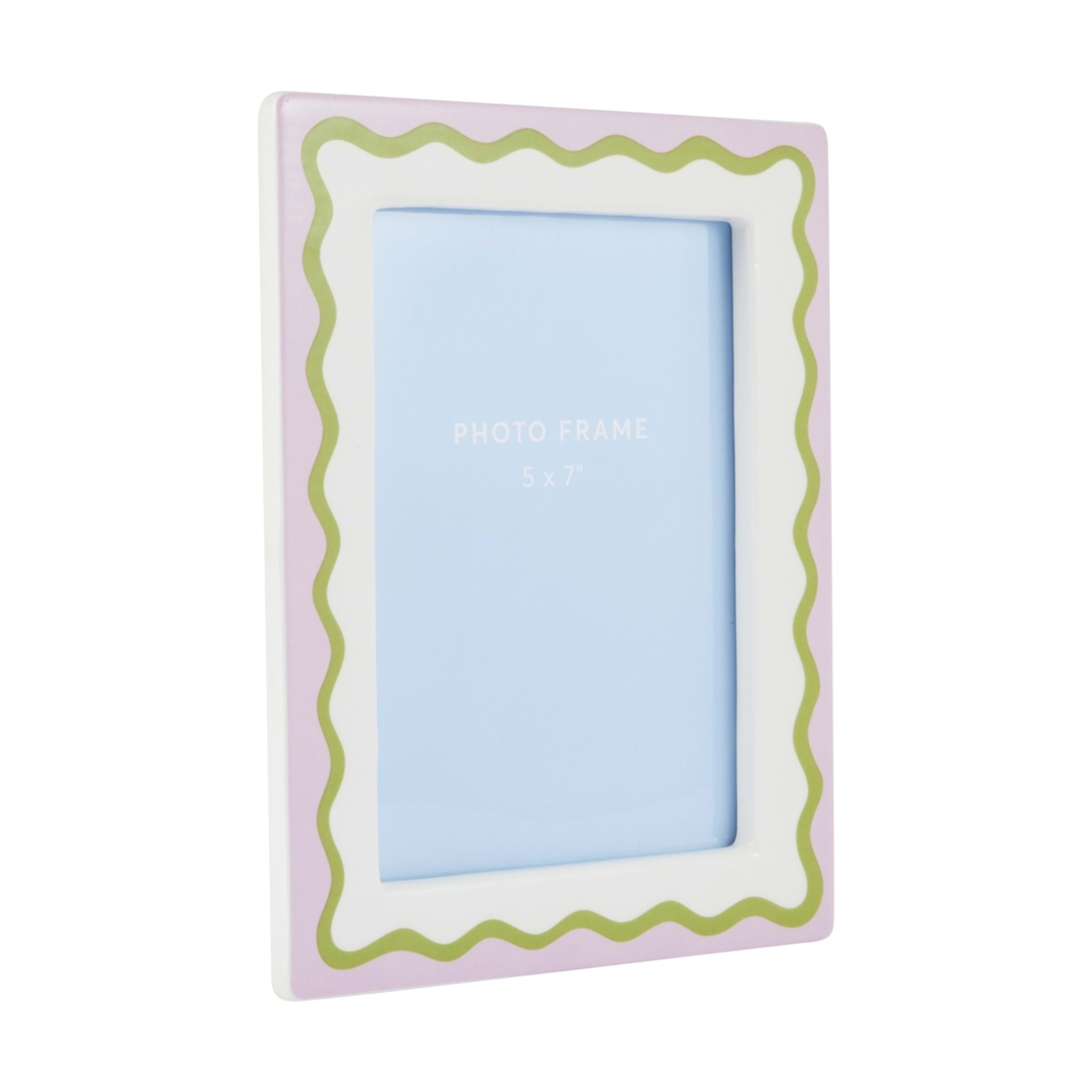 2 Ceramic Frame 5in. x 7in. - Lilac, 2 of 4