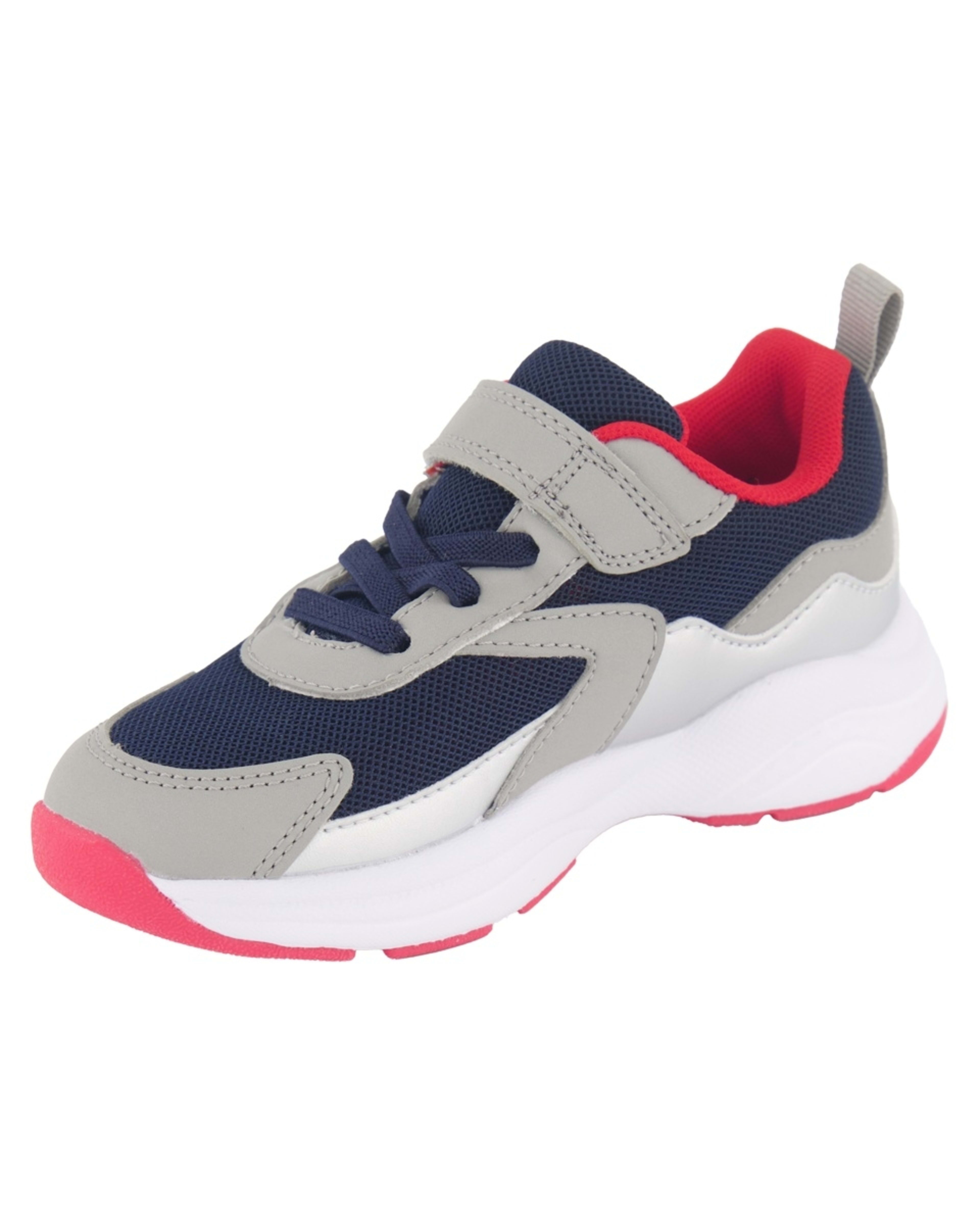 3 Junior Chunky Sneakers Dress Blue, 3 of 5