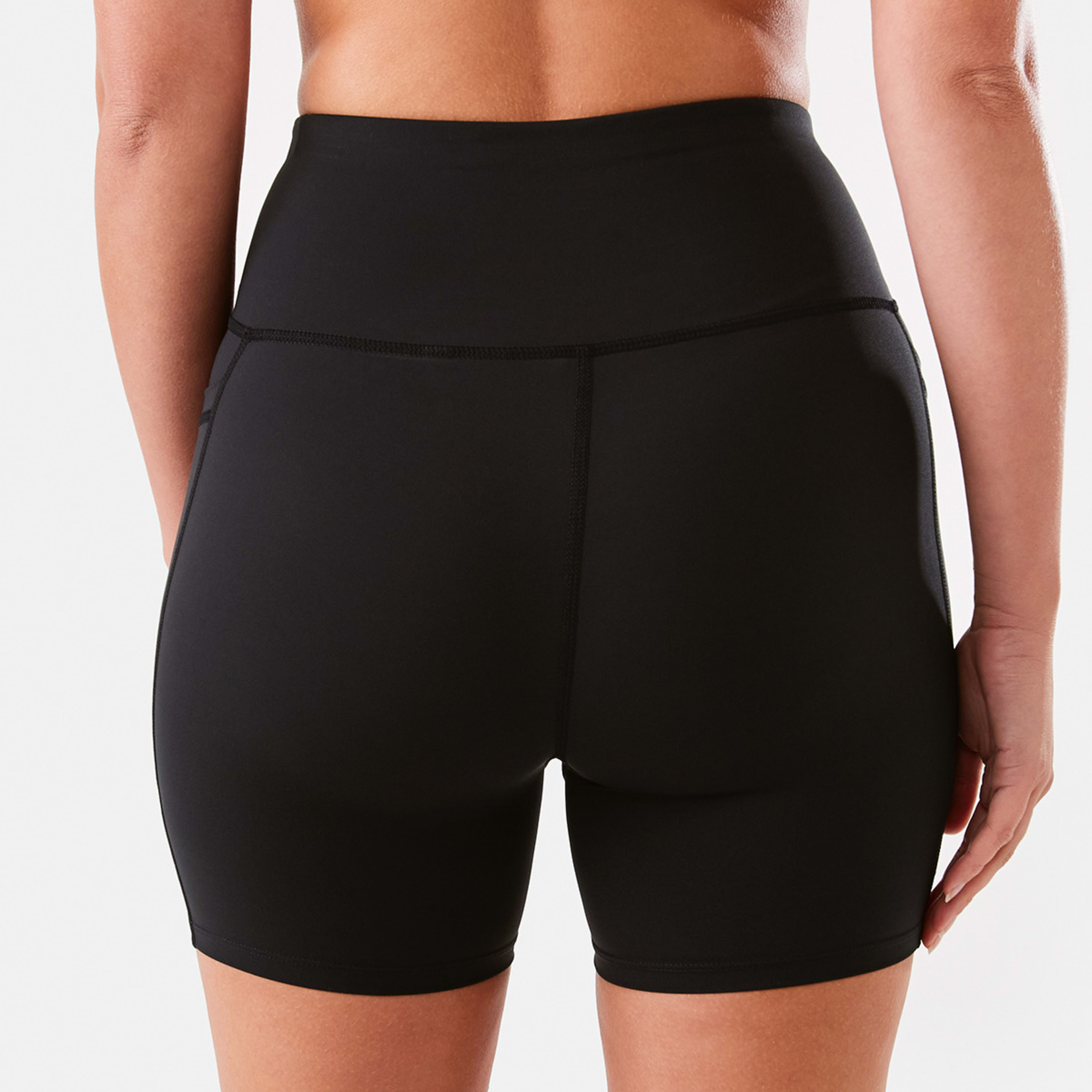 3 Active Womens Train Bike Shorts Black, 3 of 6