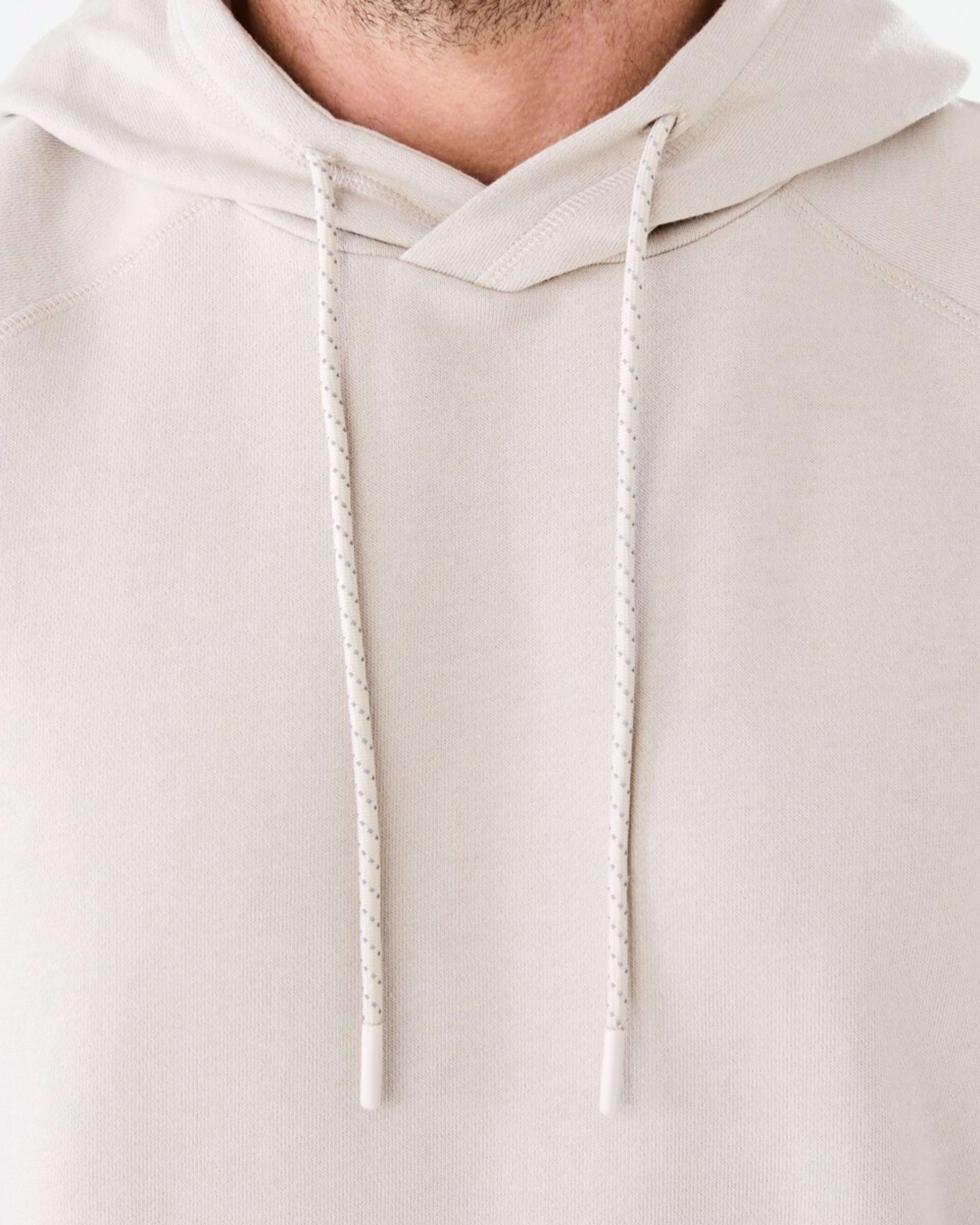 5 Active Mens Sleeveless Hoodie Sil Beige, 5 of 6