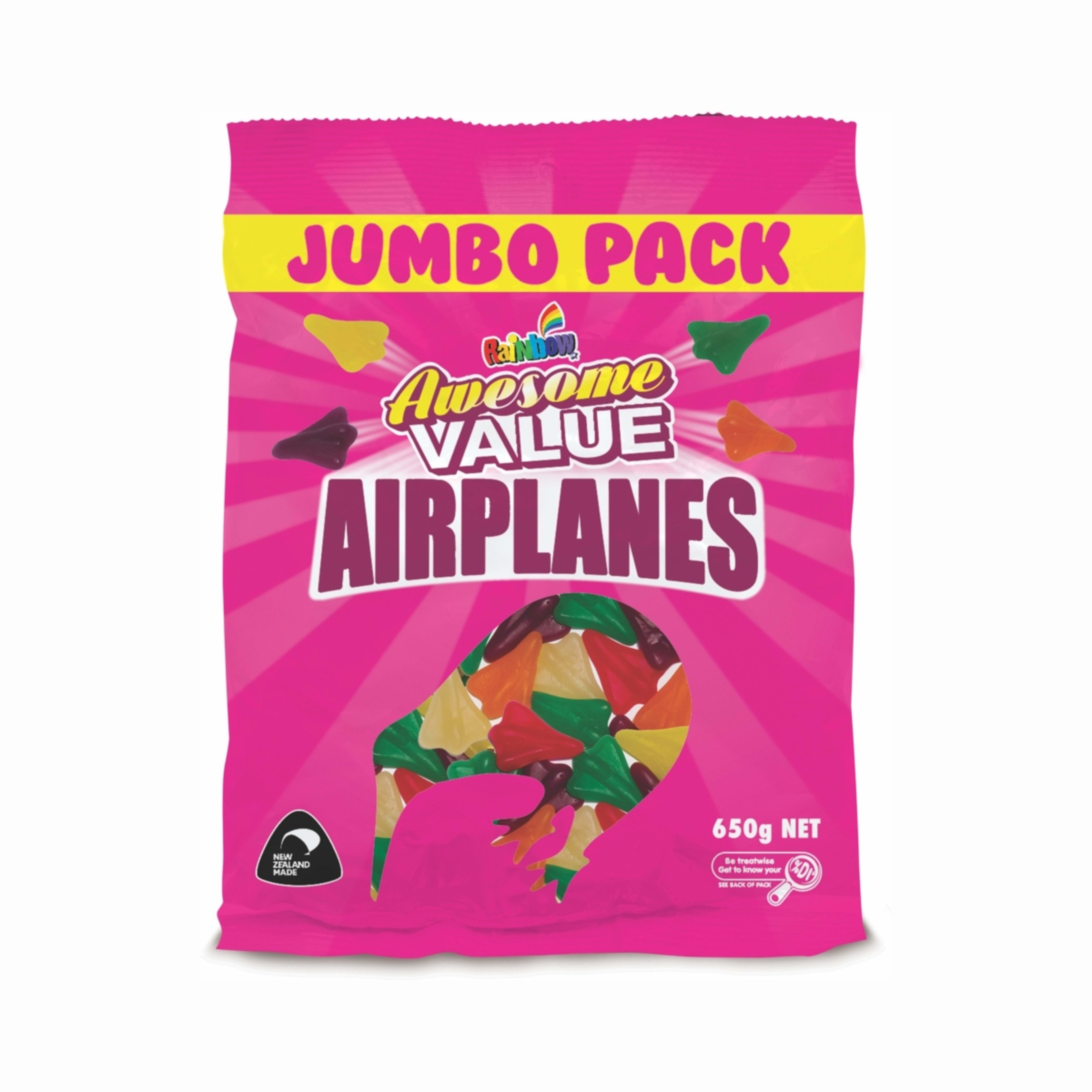 1 Rainbow Airplanes Gummies 650g