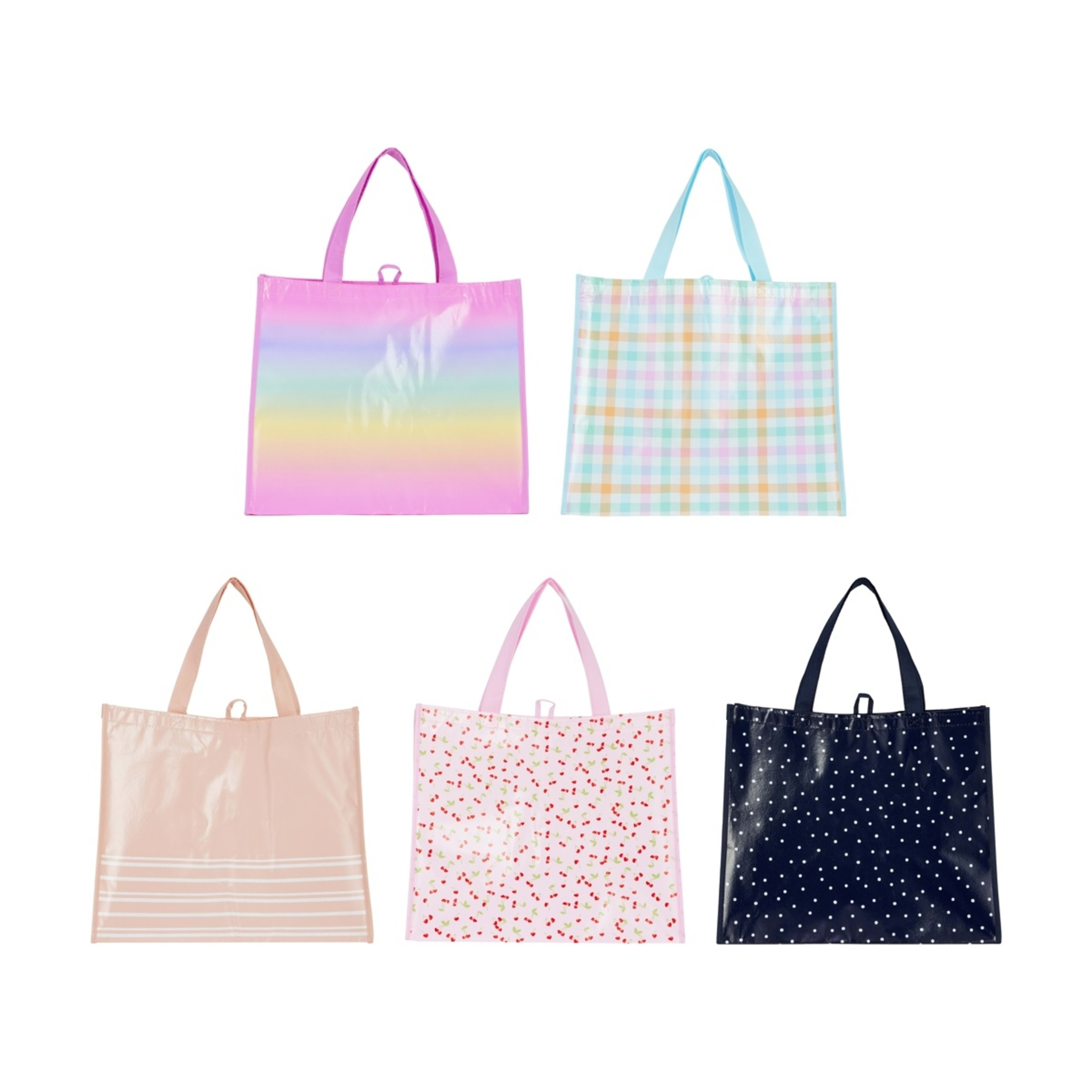 1 Laminated Reusable Bag - Assorted