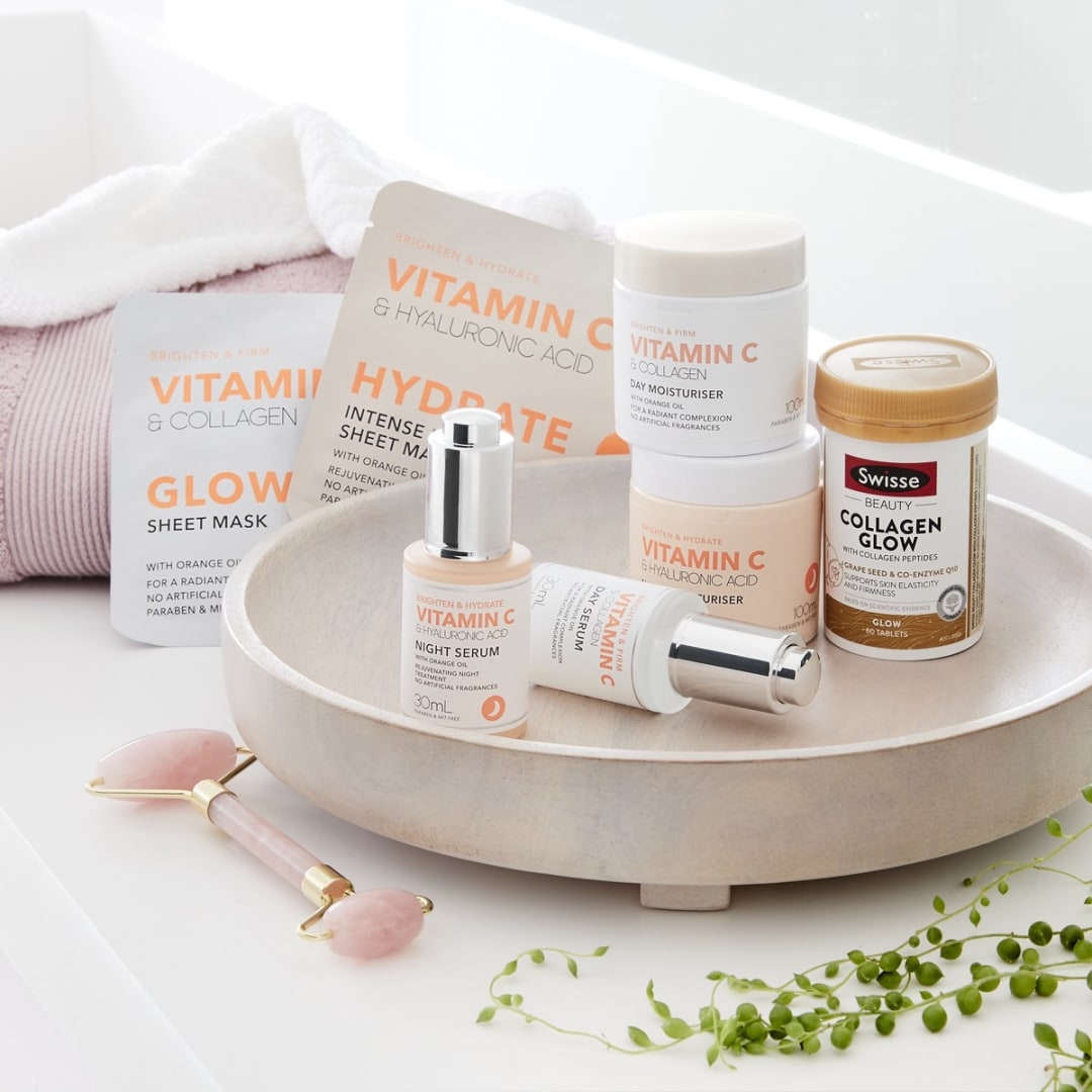 Vitamin C and Hyaluronic Acid Night Moisturiser 100ml Kmart