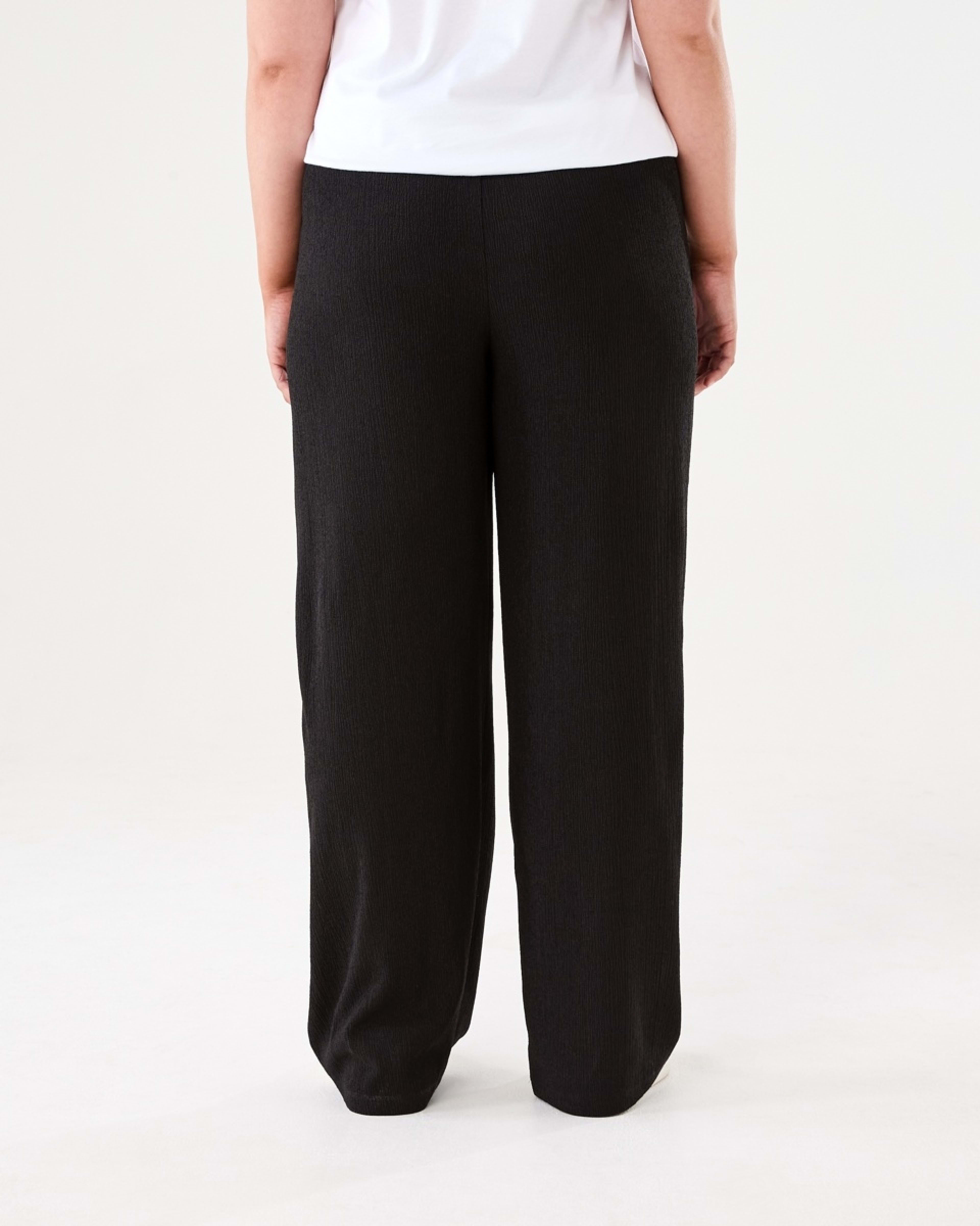 3 Textured Pants BLACK, 3 of 5