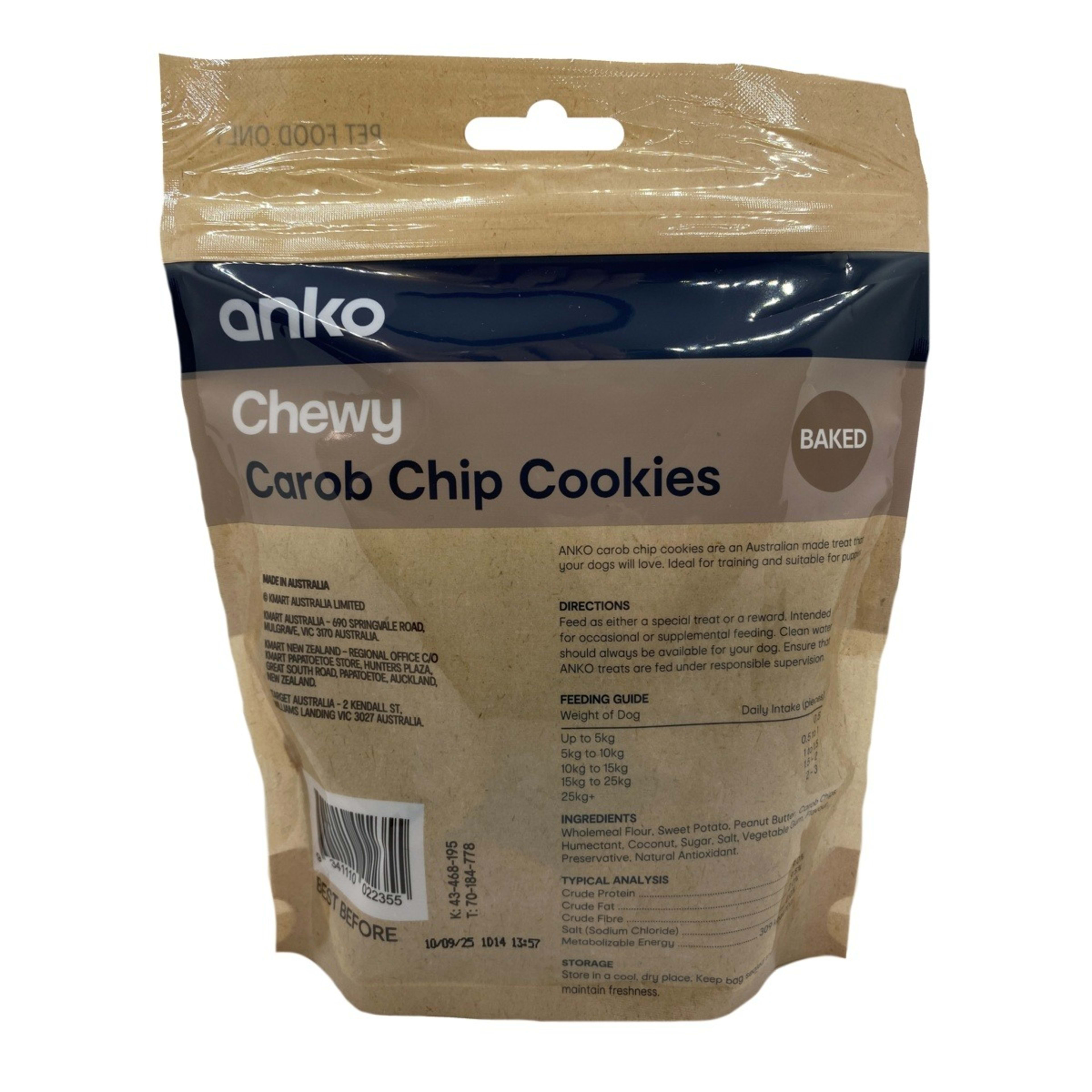 3 Dog Treat Carob Cookies, 3 of 3