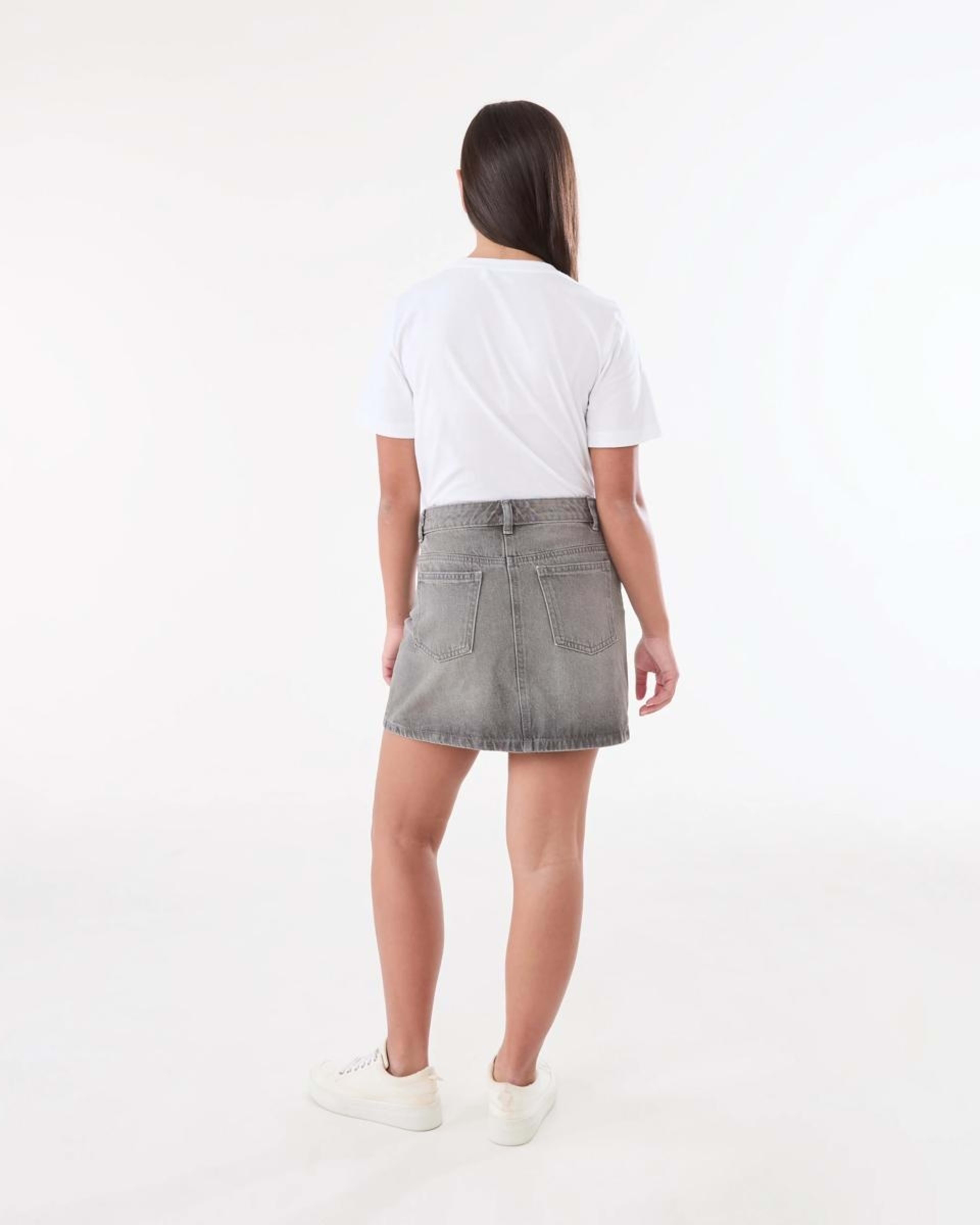 5 Denim Skirt DENIM BLACK, 5 of 5