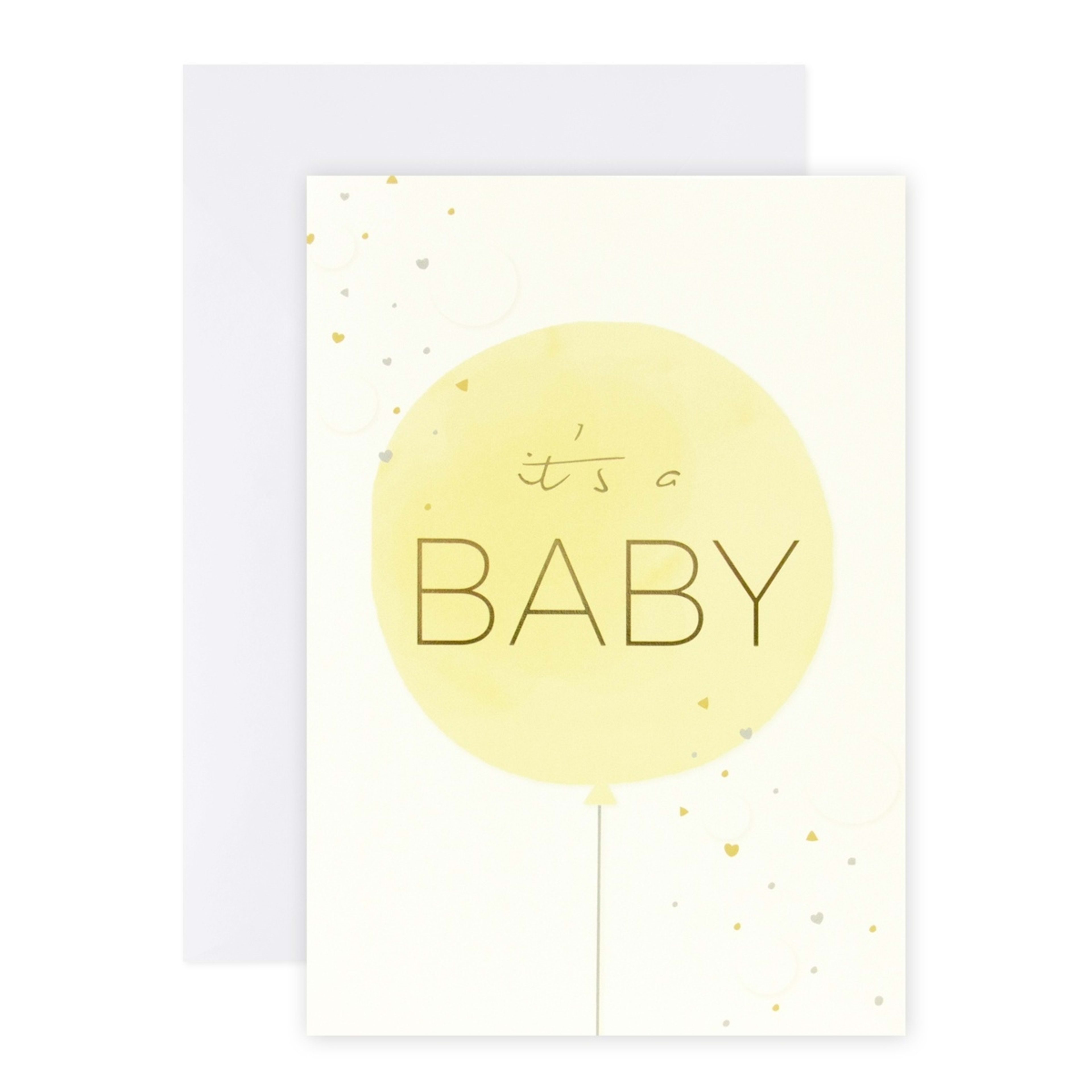 1 Hallmark Midi Colossal Celebration Greeting Card - It's A Baby