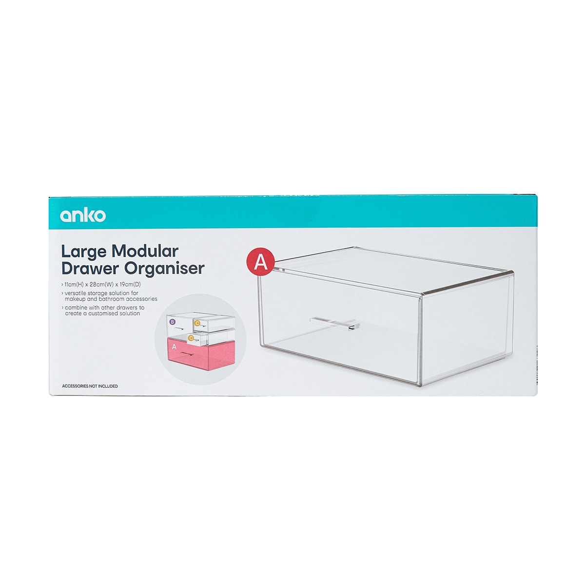 Modular Drawer Organiser Large Kmart