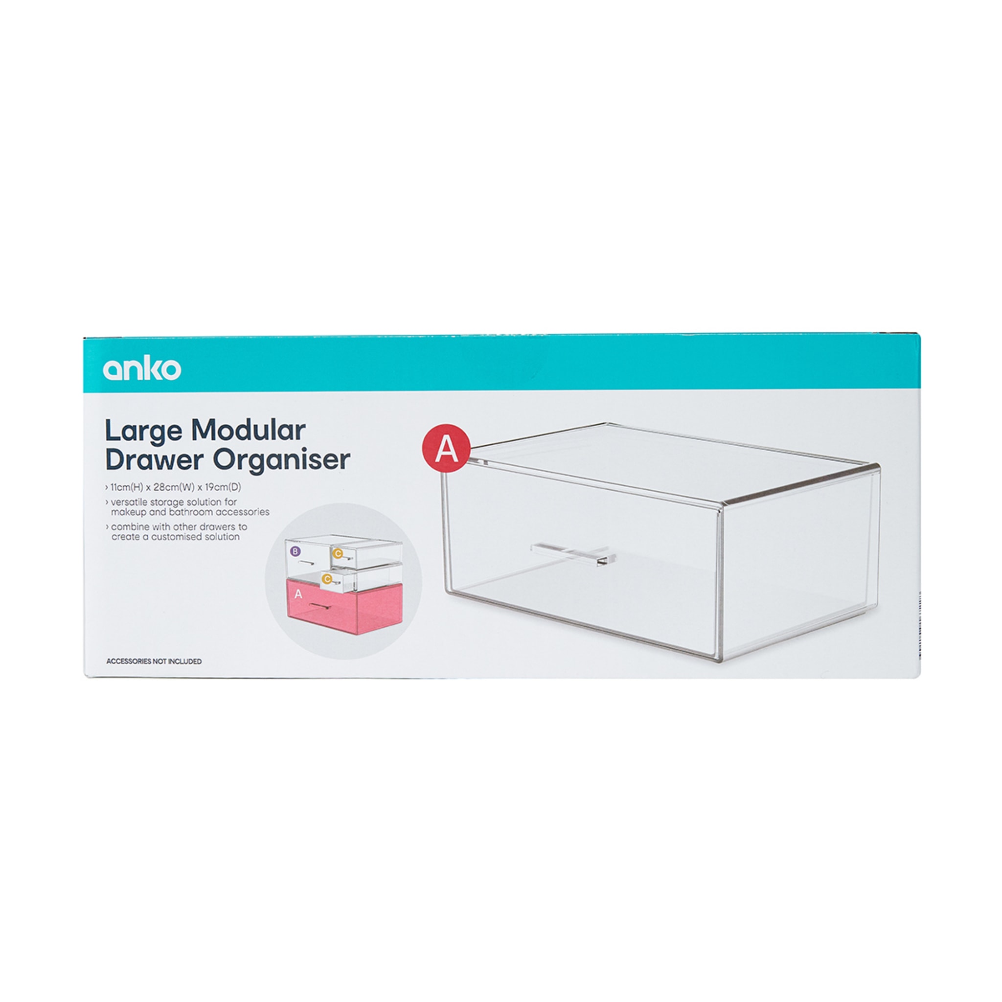 Modular Drawer Organiser Large Kmart