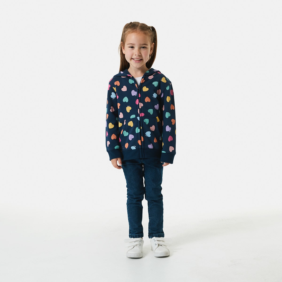 Zip Through Hoodie Kmart