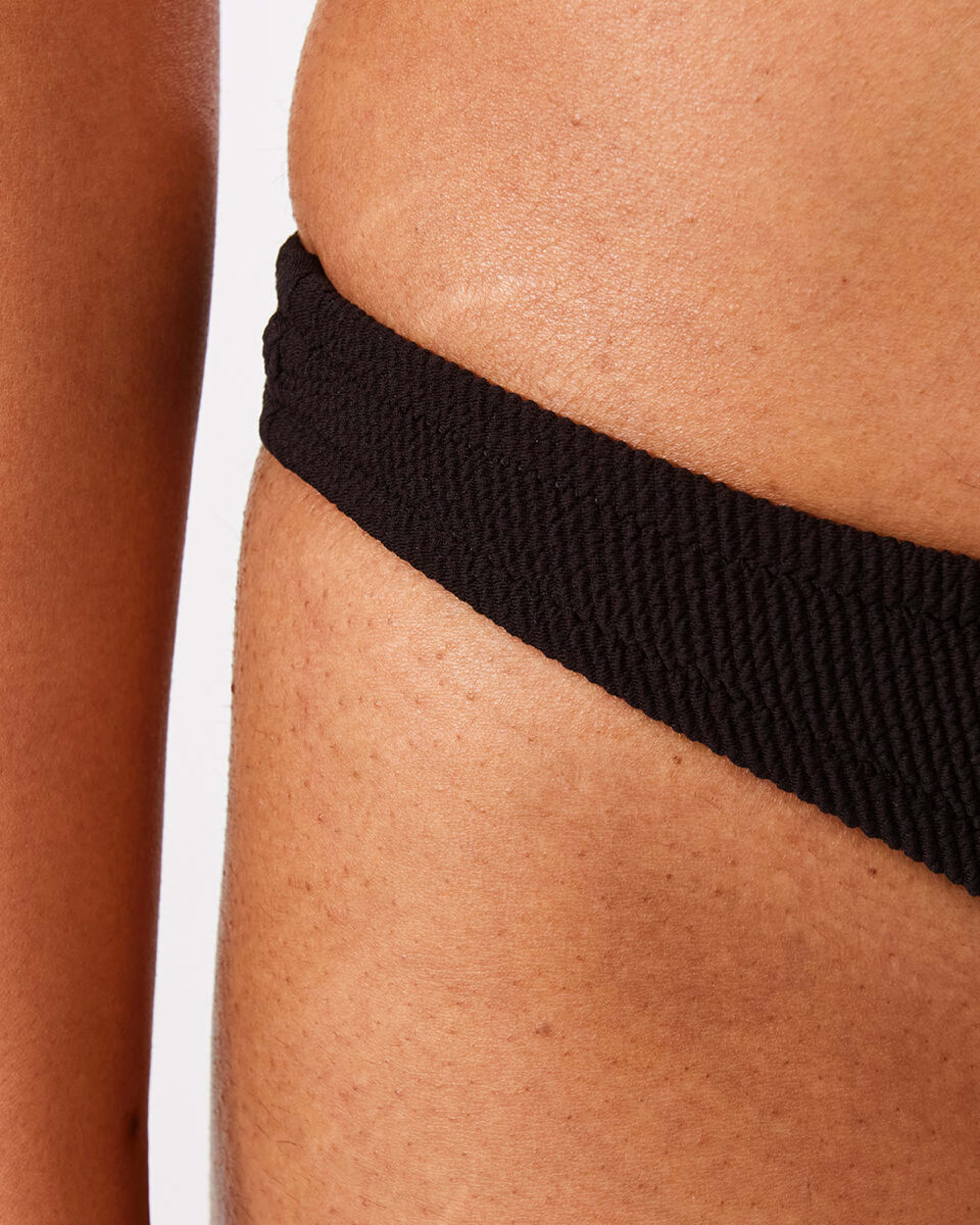 4 Cheeky G-string Briefs Black, 4 of 6