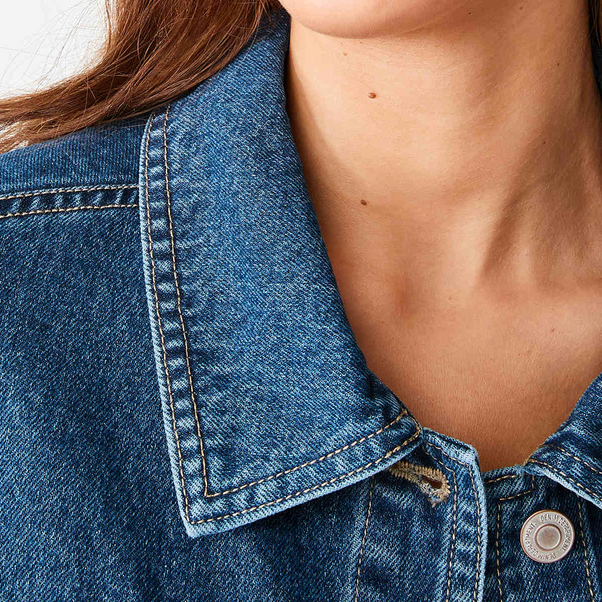 Crop Denim Jacket Kmart NZ