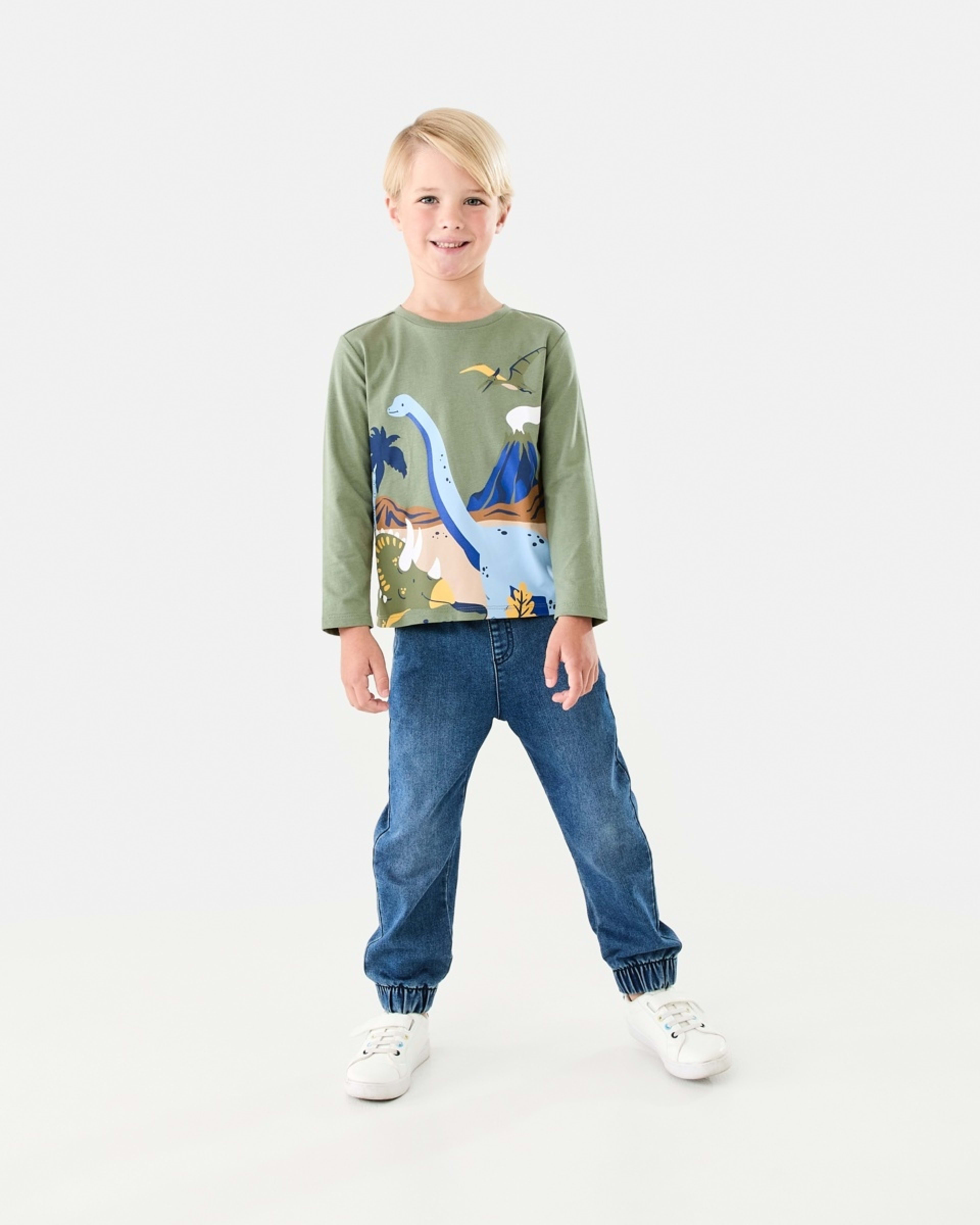 5 Long Sleeve Print T-shirt Gre Dinola, 5 of 8