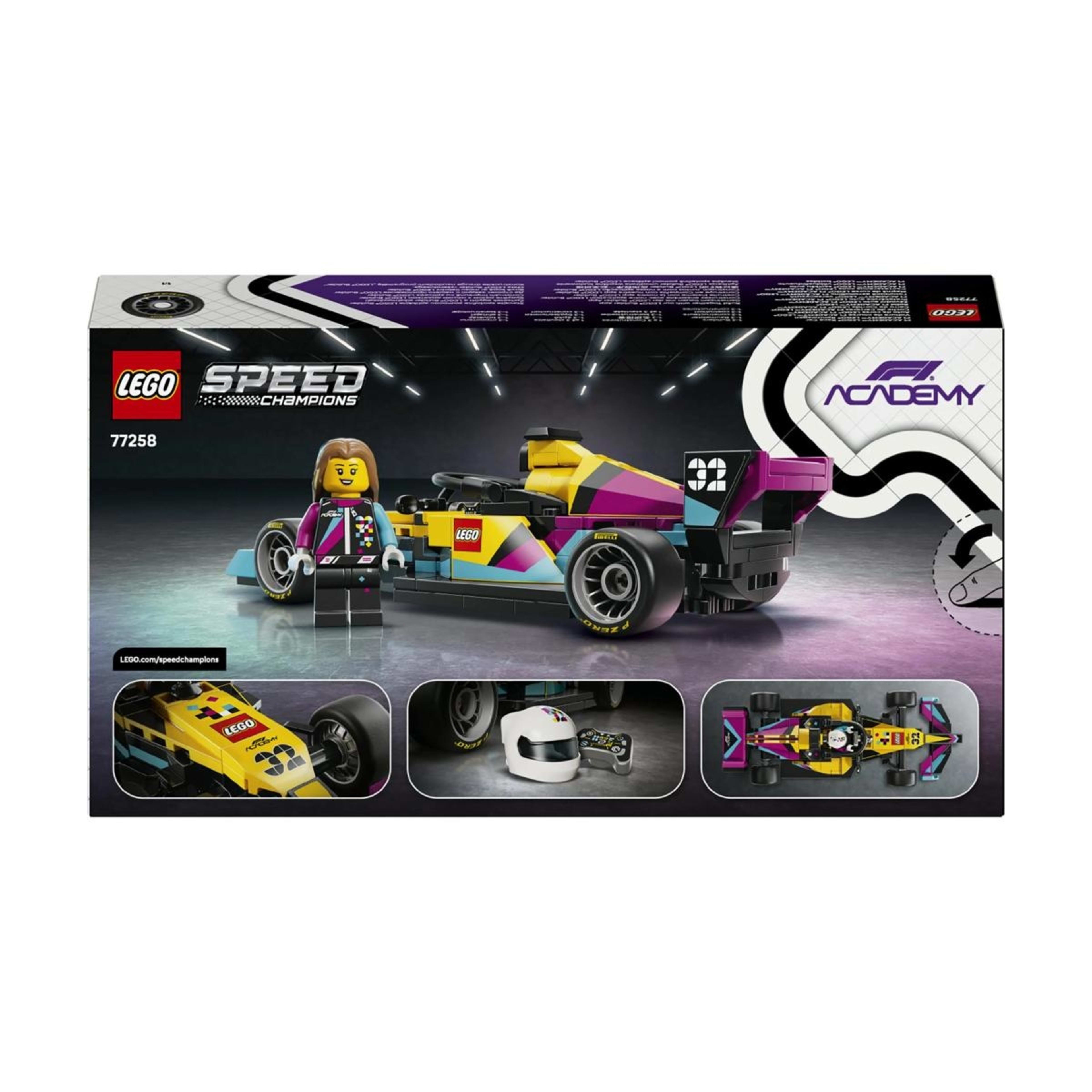 9 LEGO Speed Champions F1 ACADEMY LEGO Race Car 77258, 9 of 9