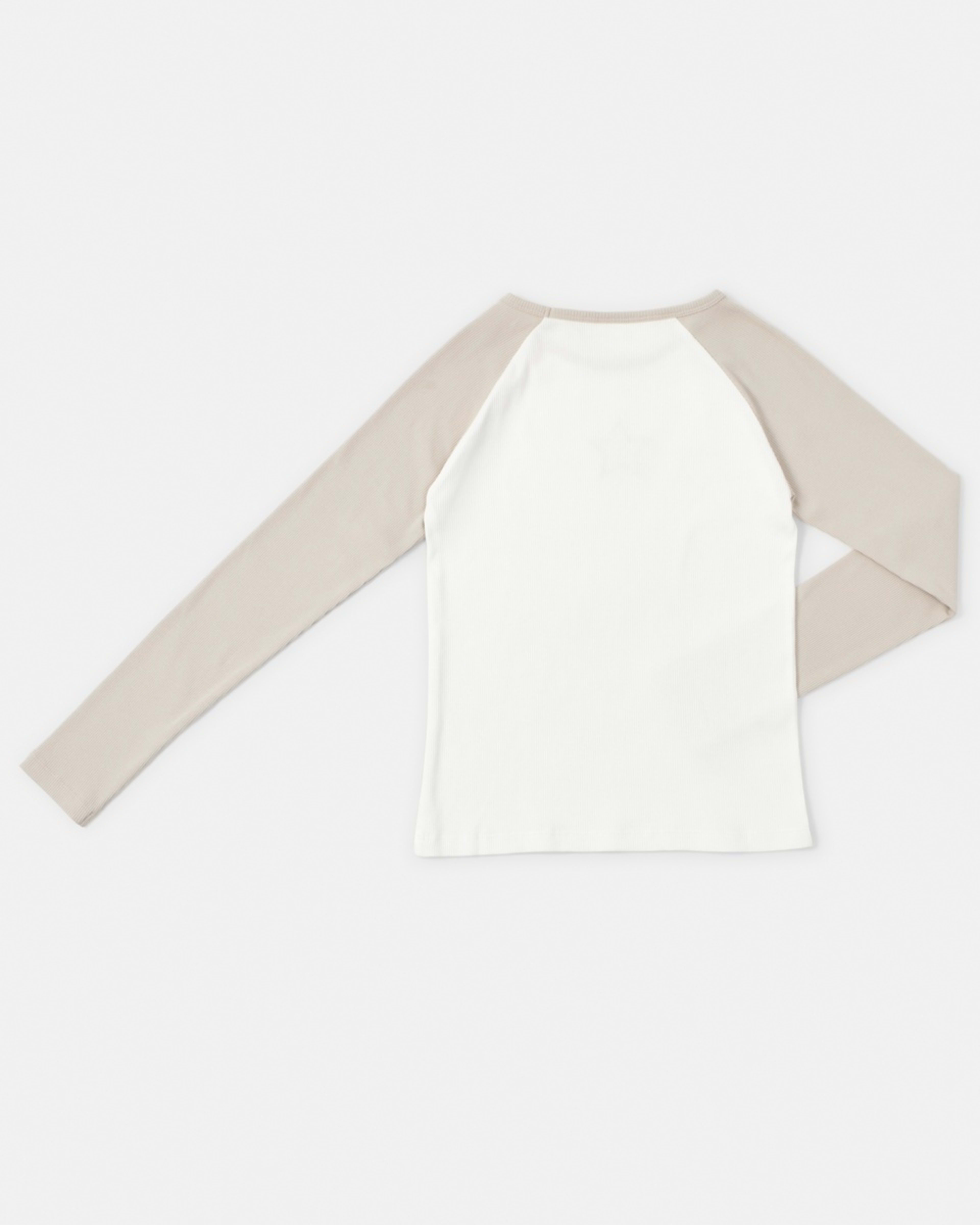 8 Long Sleeve Raglan T-shirt Bge Star, 8 of 8