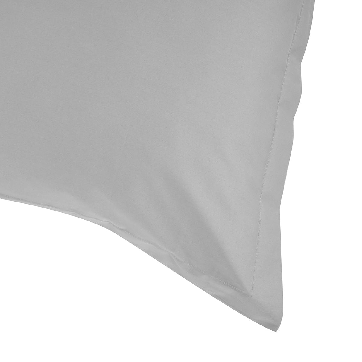 500 Thread Count Australian Grown Cotton European Pillowcase Silver