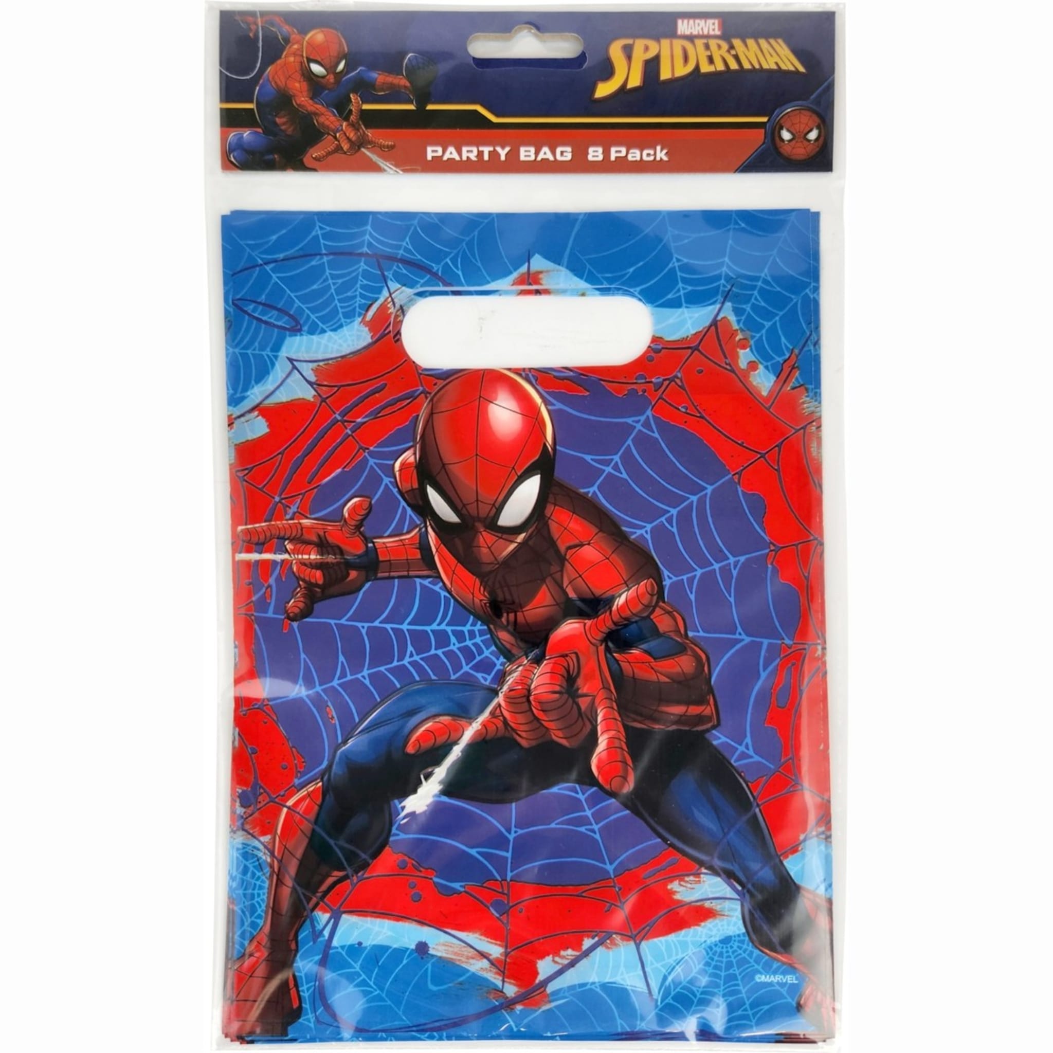 8 Pack Marvel SpiderMan Party Bags Kmart