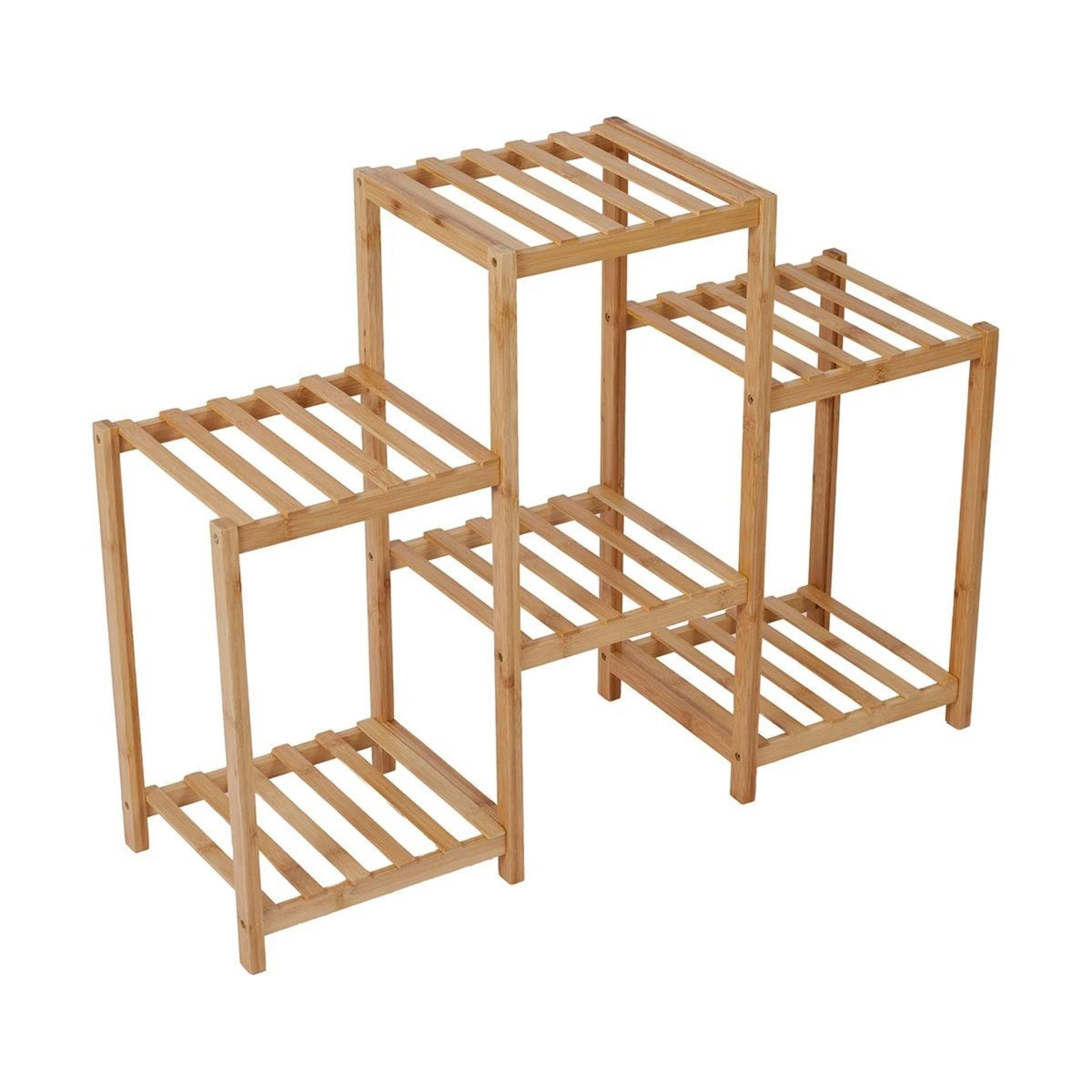 5 Bamboo Tier Plant Stand, 5 of 10