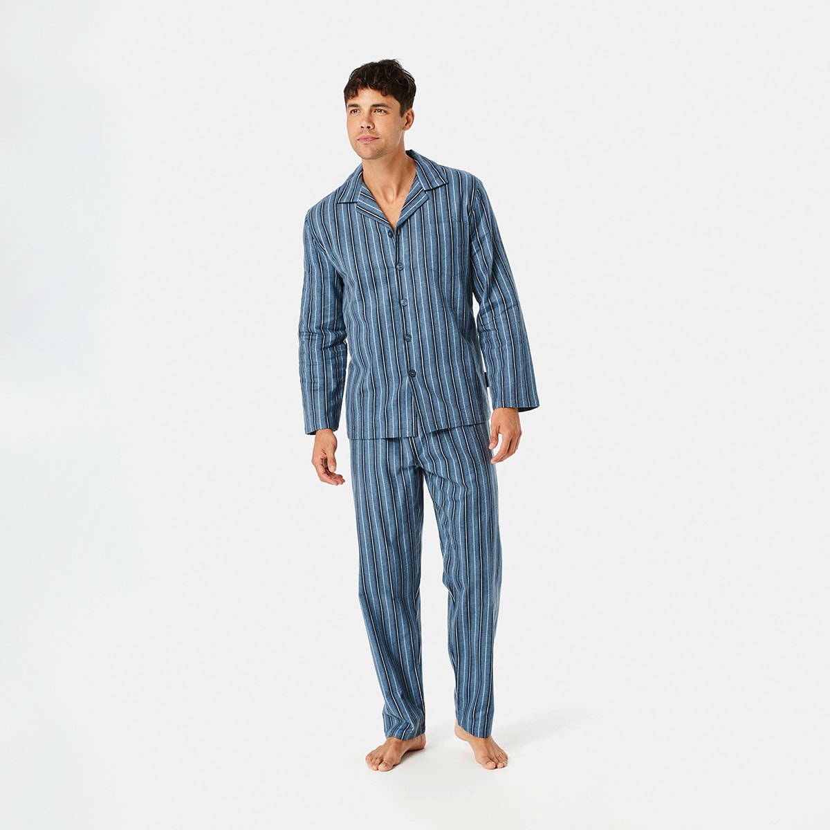 Print Flannel Pyjama Set - Kmart