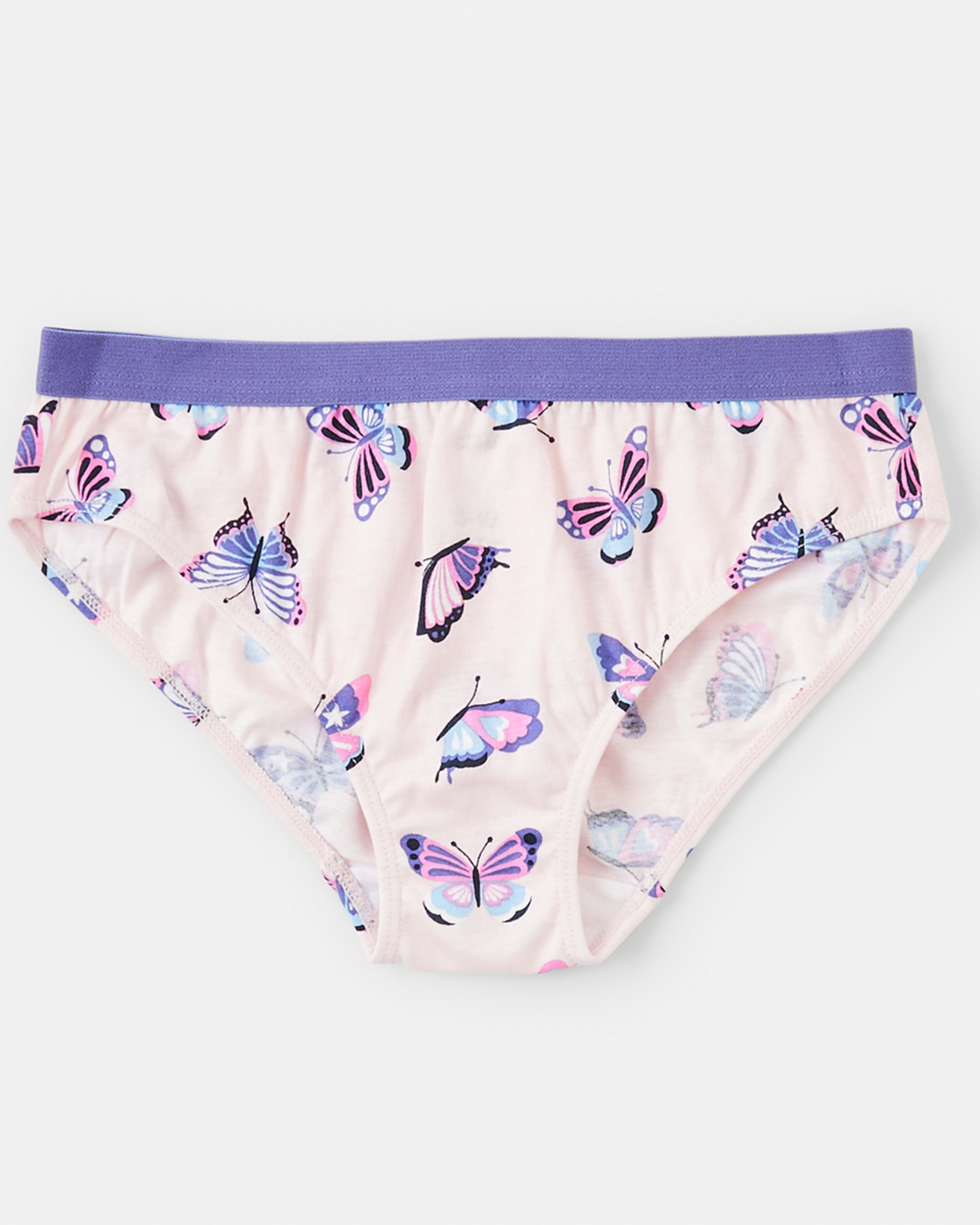 7 7 Pack Print Briefs Butterfly, 7 of 10