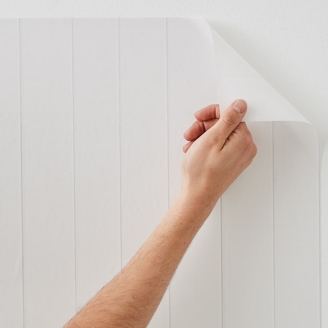 Self Adhesive Removable Wallpaper White Panel Kmart