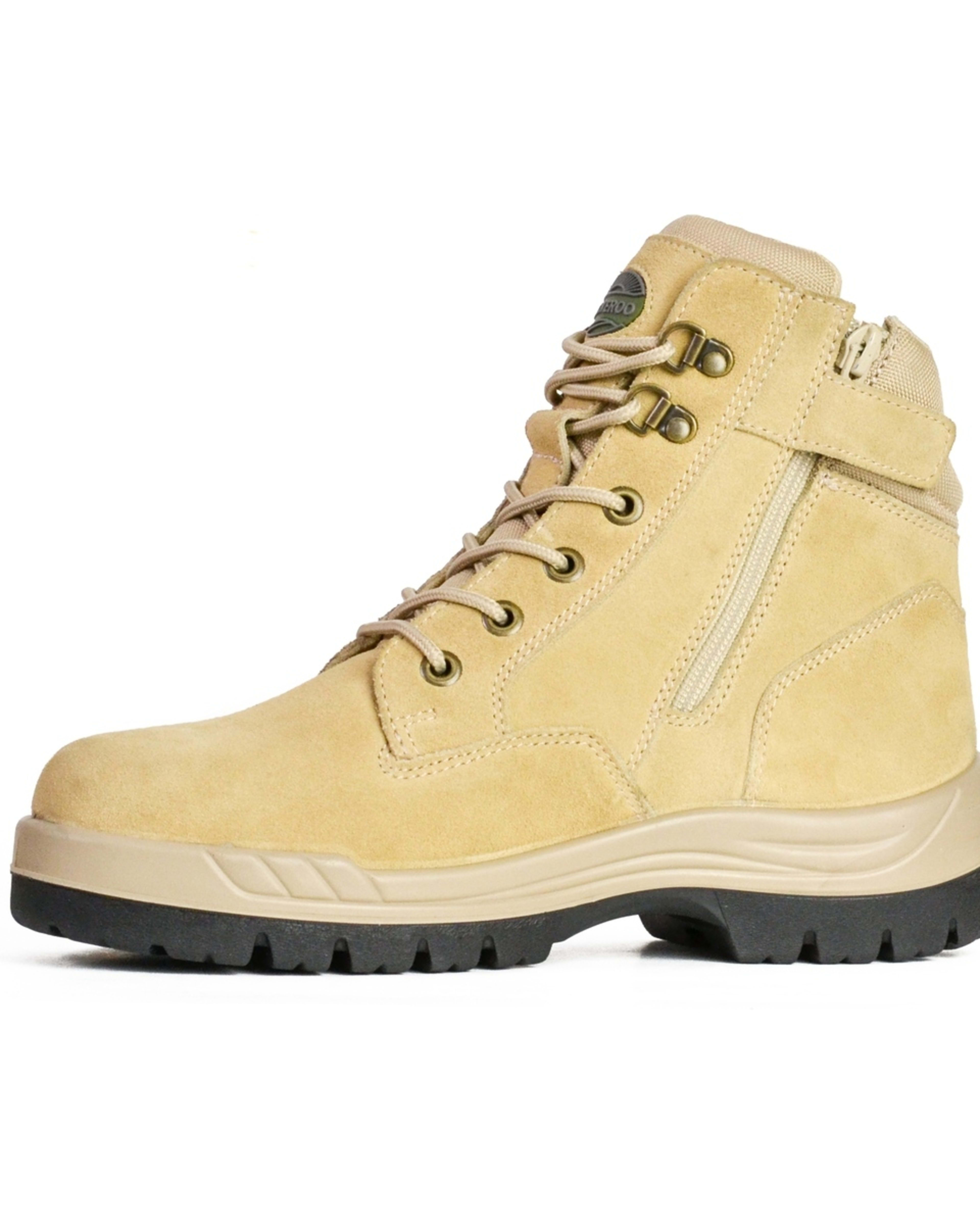 Side Zip Viking Work Boots Kmart