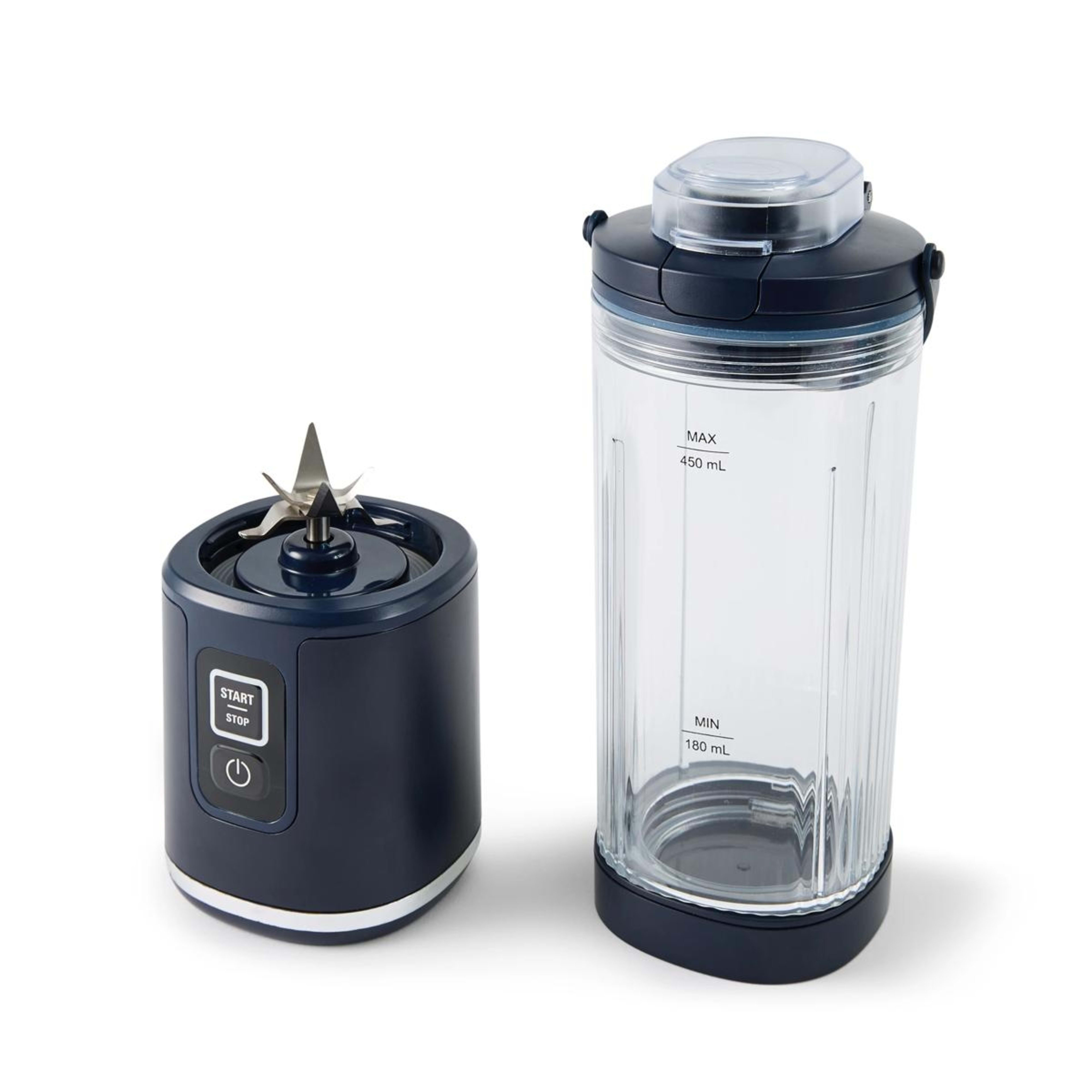 7 Portable USB Blender - Dark Blue, 7 of 10
