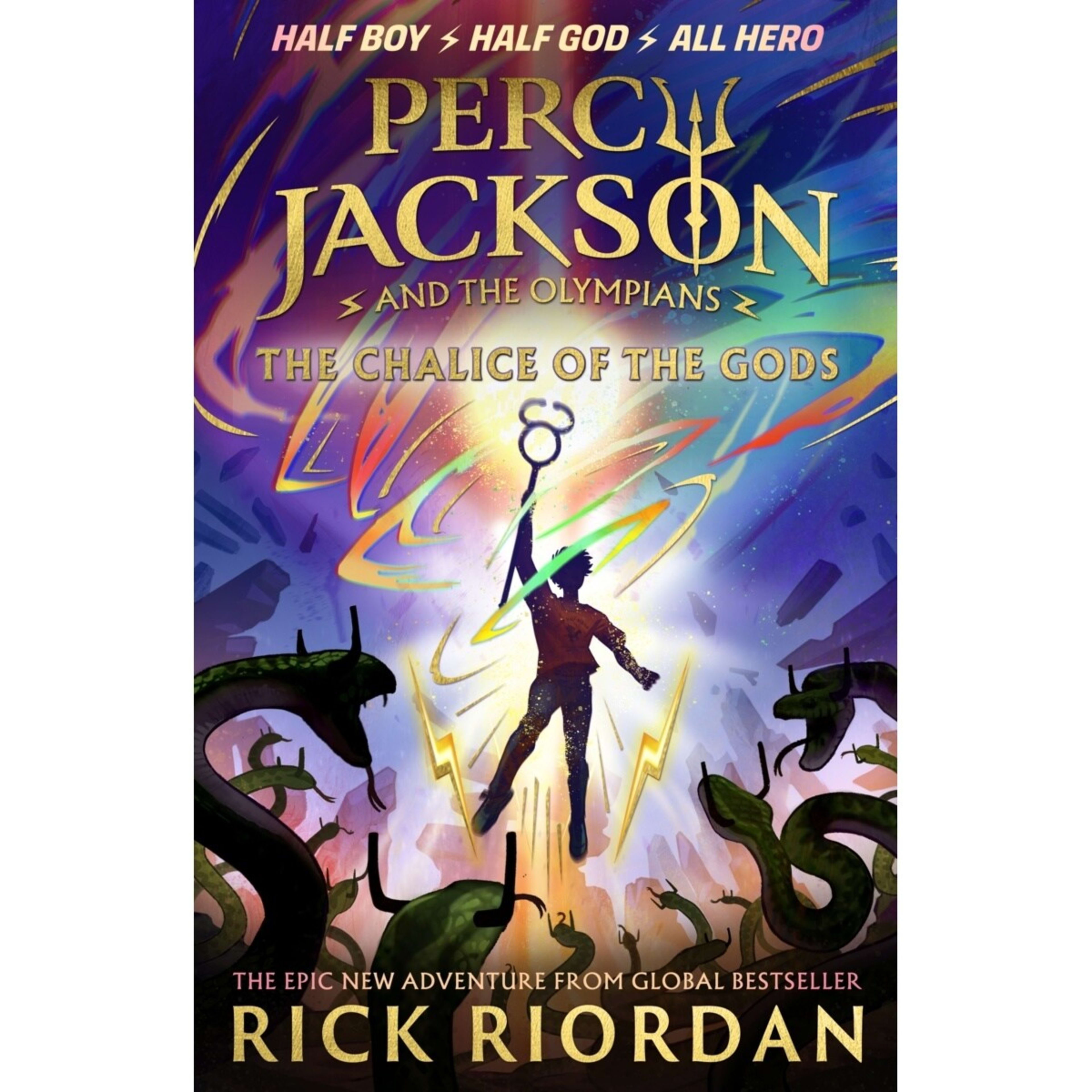 1 Percy Jackson and the Olympians: The Chalice of the Gods by Rick Riordan - Book