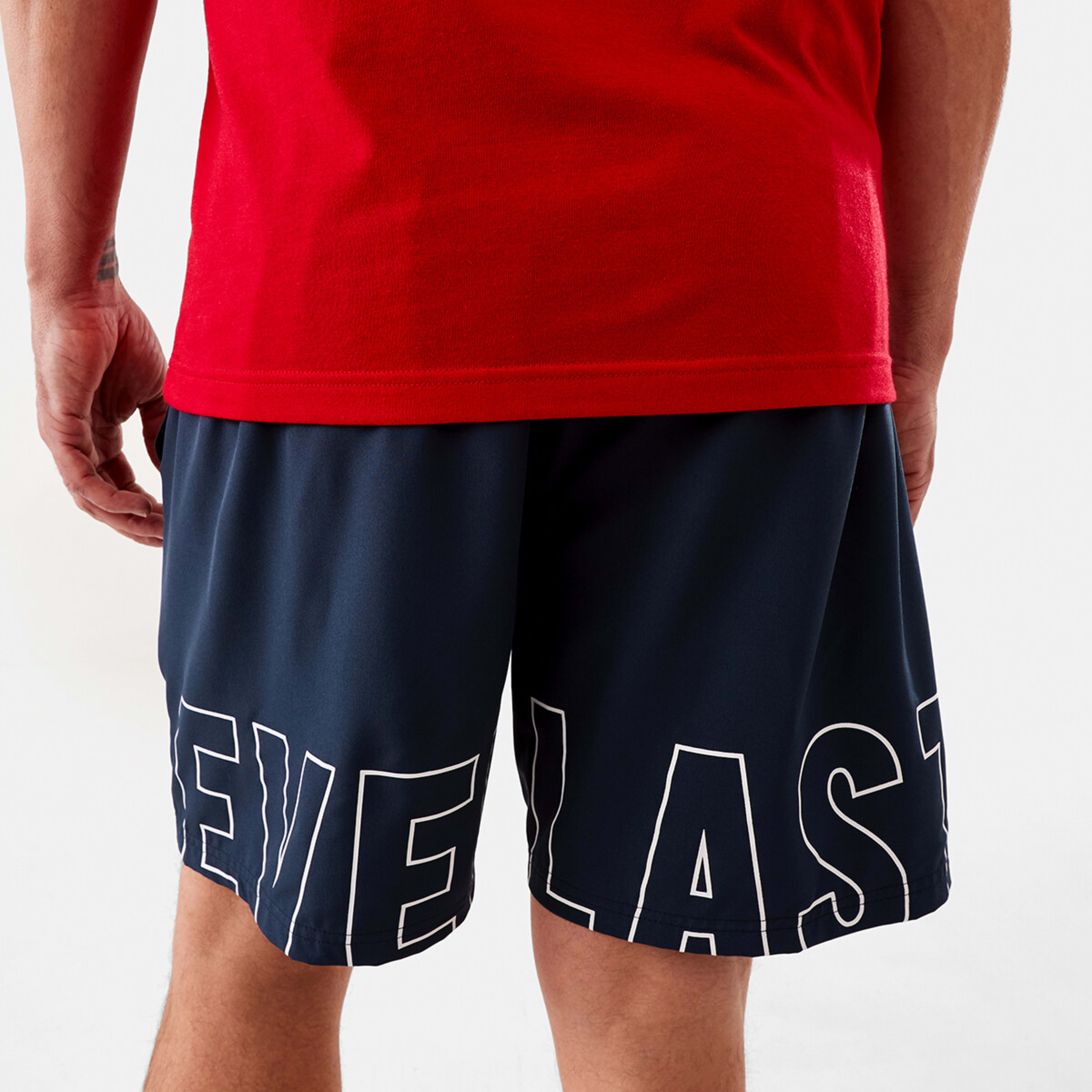 3 Everlast Mens Stretch Woven Shorts Navy, 3 of 8