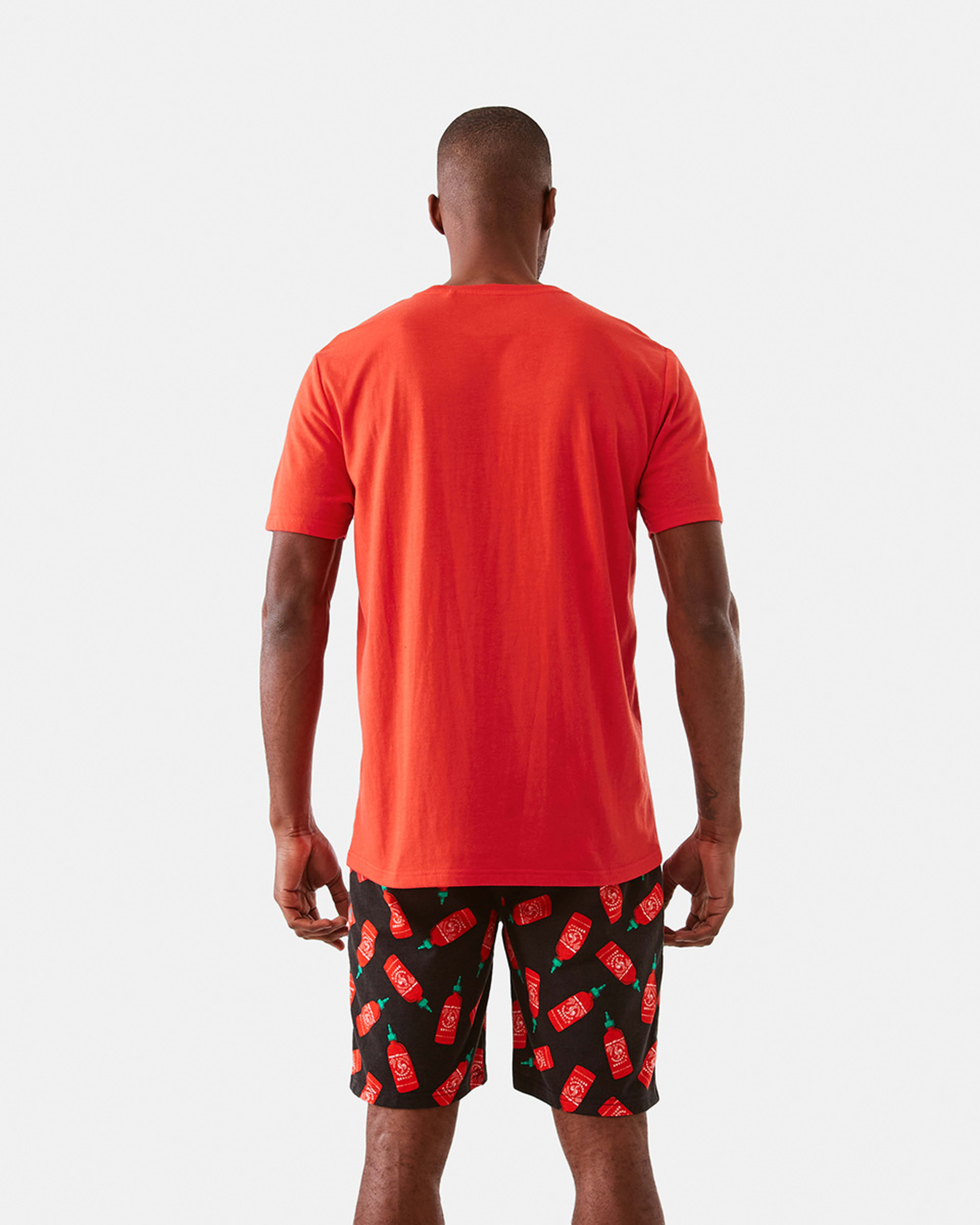 3 License Short Sleeve Pyjama Set Sriracha, 3 of 8
