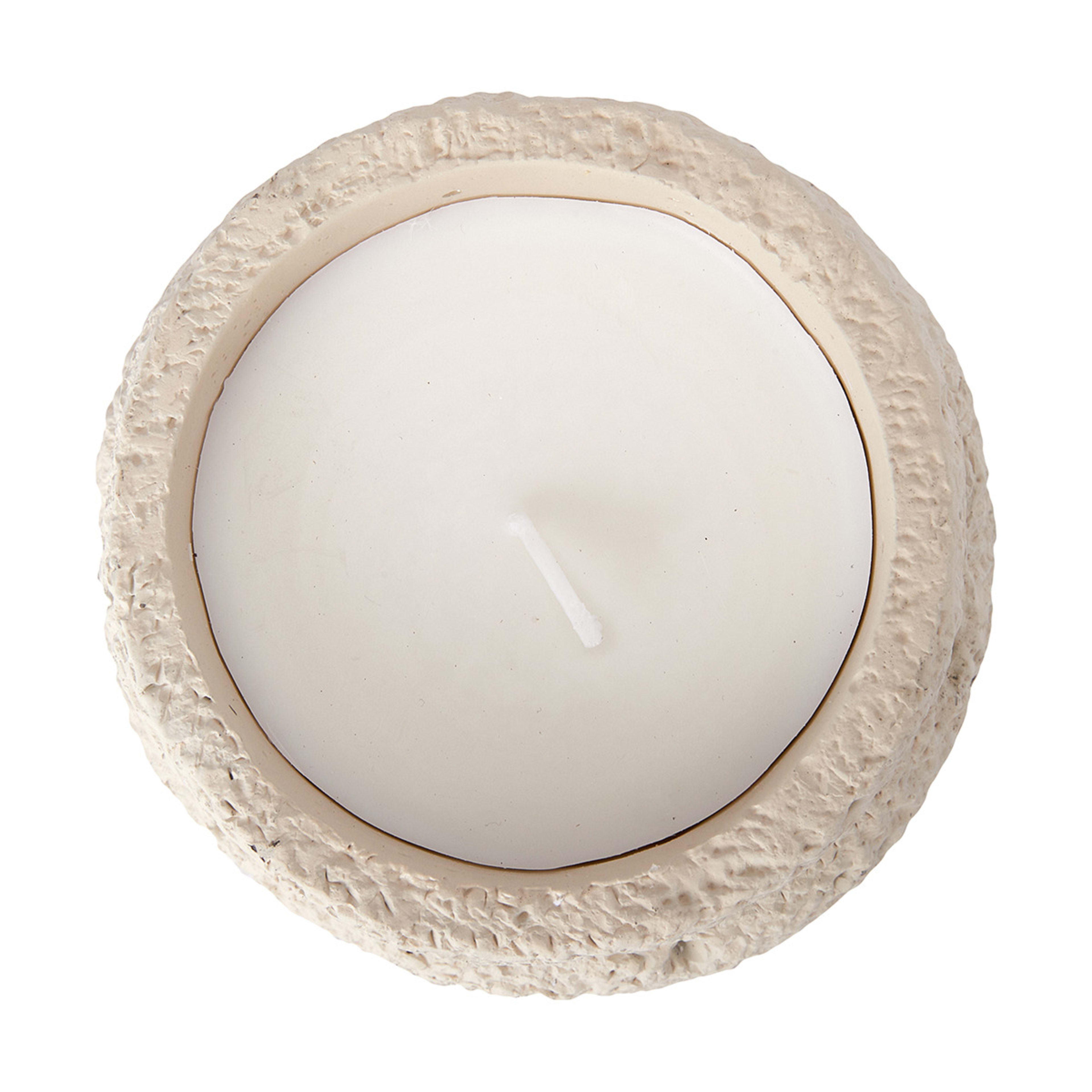 Stone Look Fragrant Candle Kmart