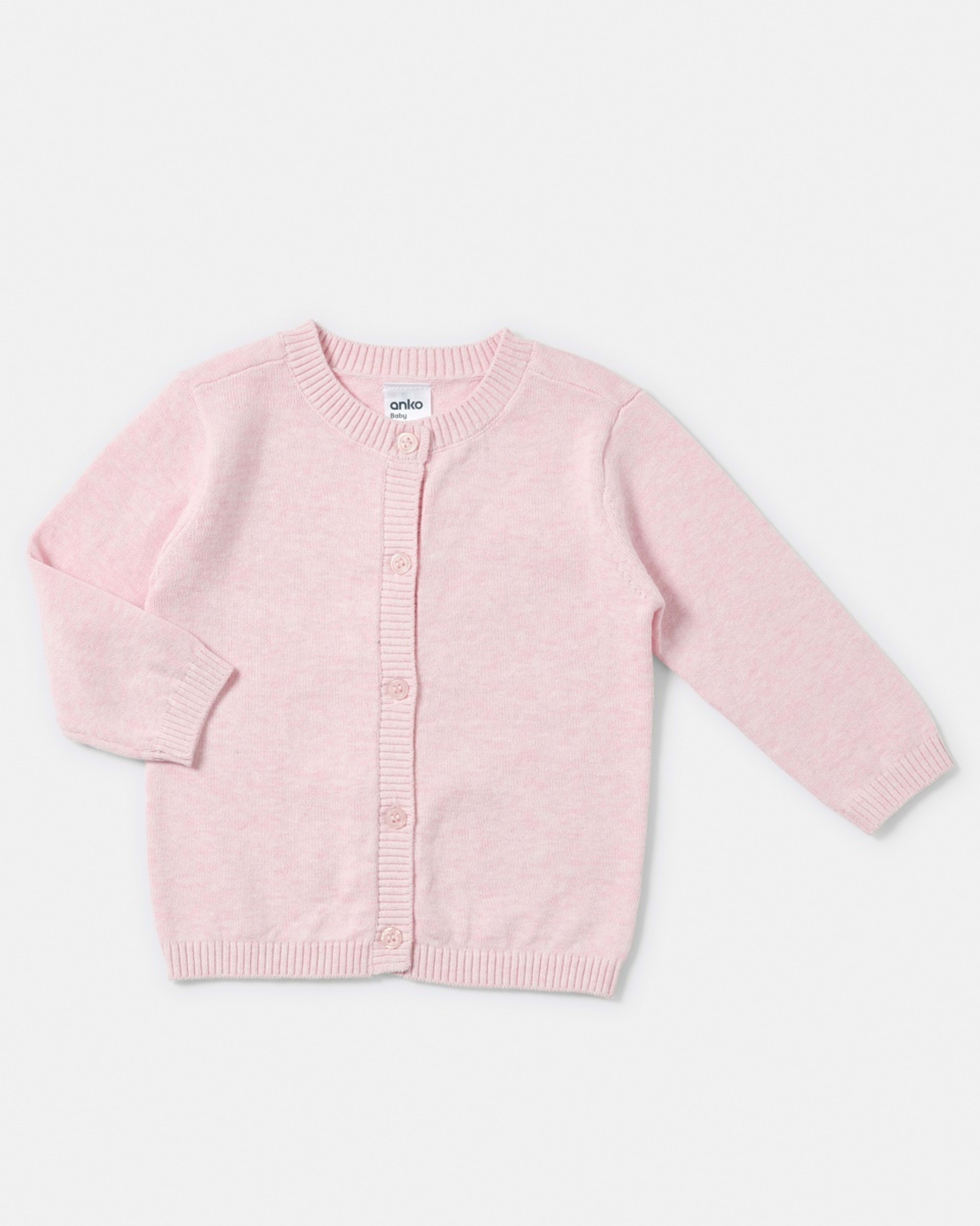 1 Newborn Cardigan PINK MARLE, 1 of 4