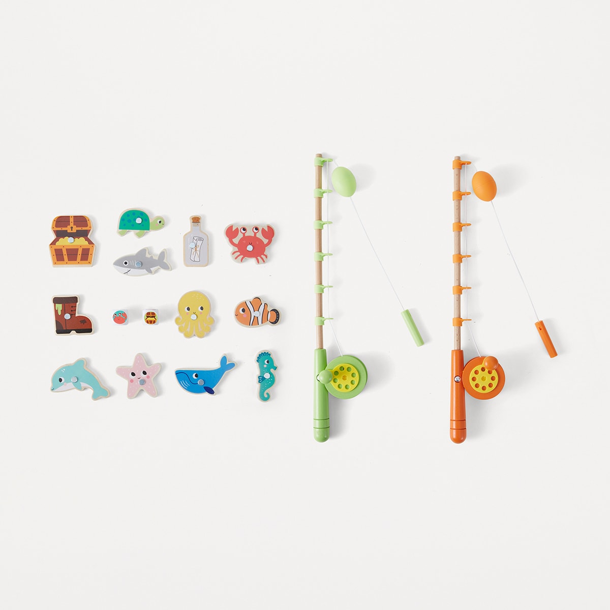 Wooden Fishing Set Kmart